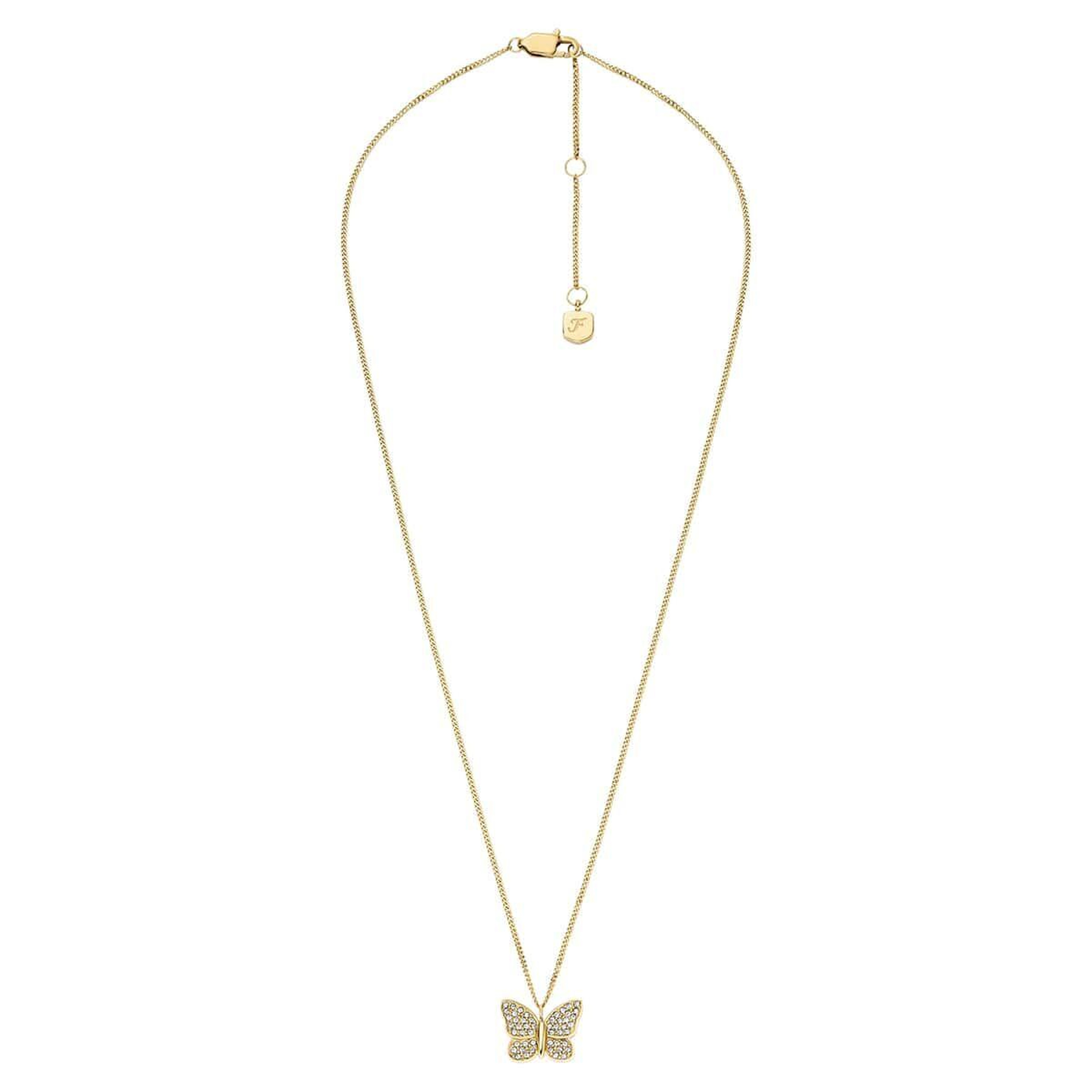 Fossil JF04920-710 Kelebek Kadın Kolye