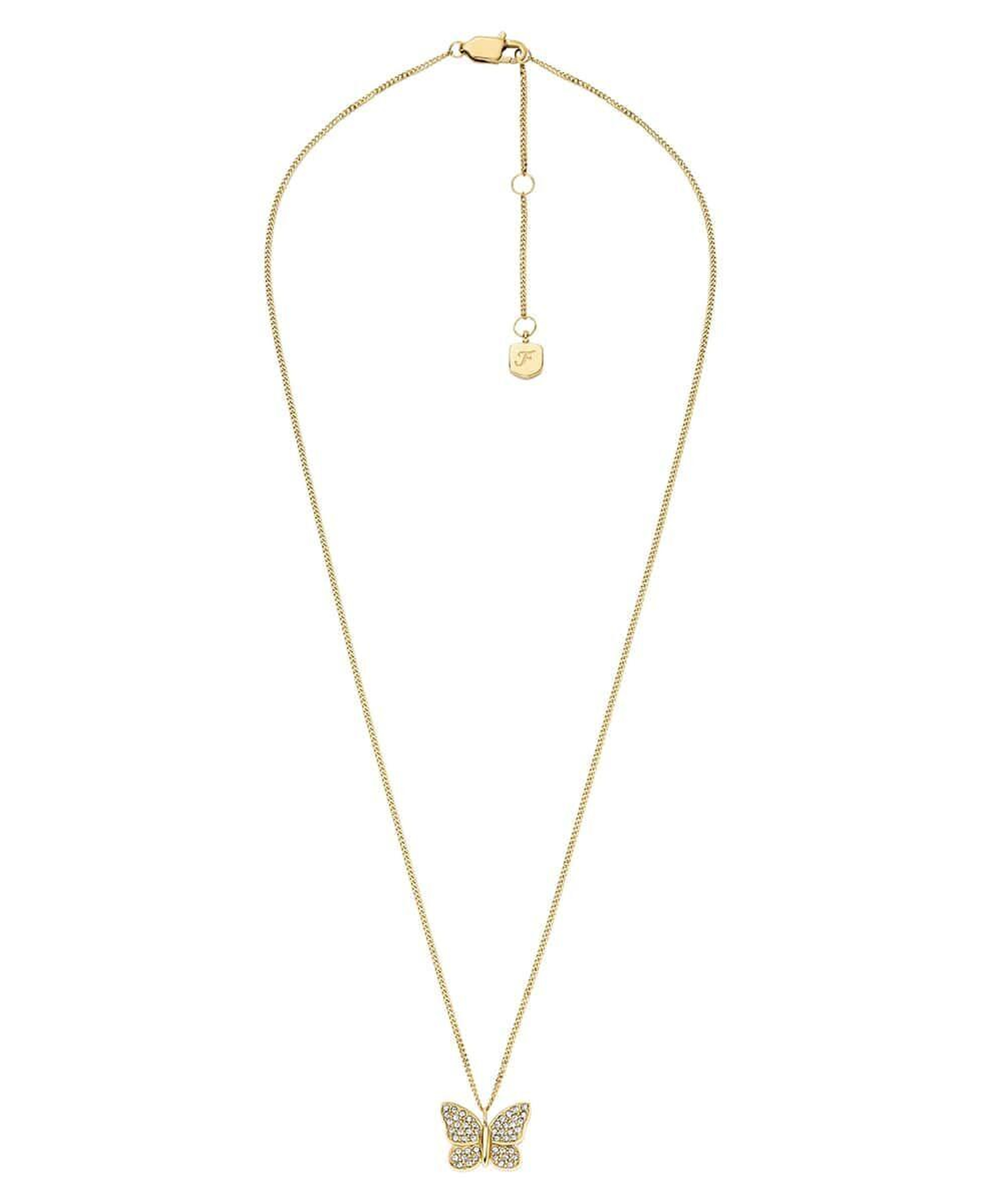 Fossil JF04920-710 Kelebek Kadın Kolye