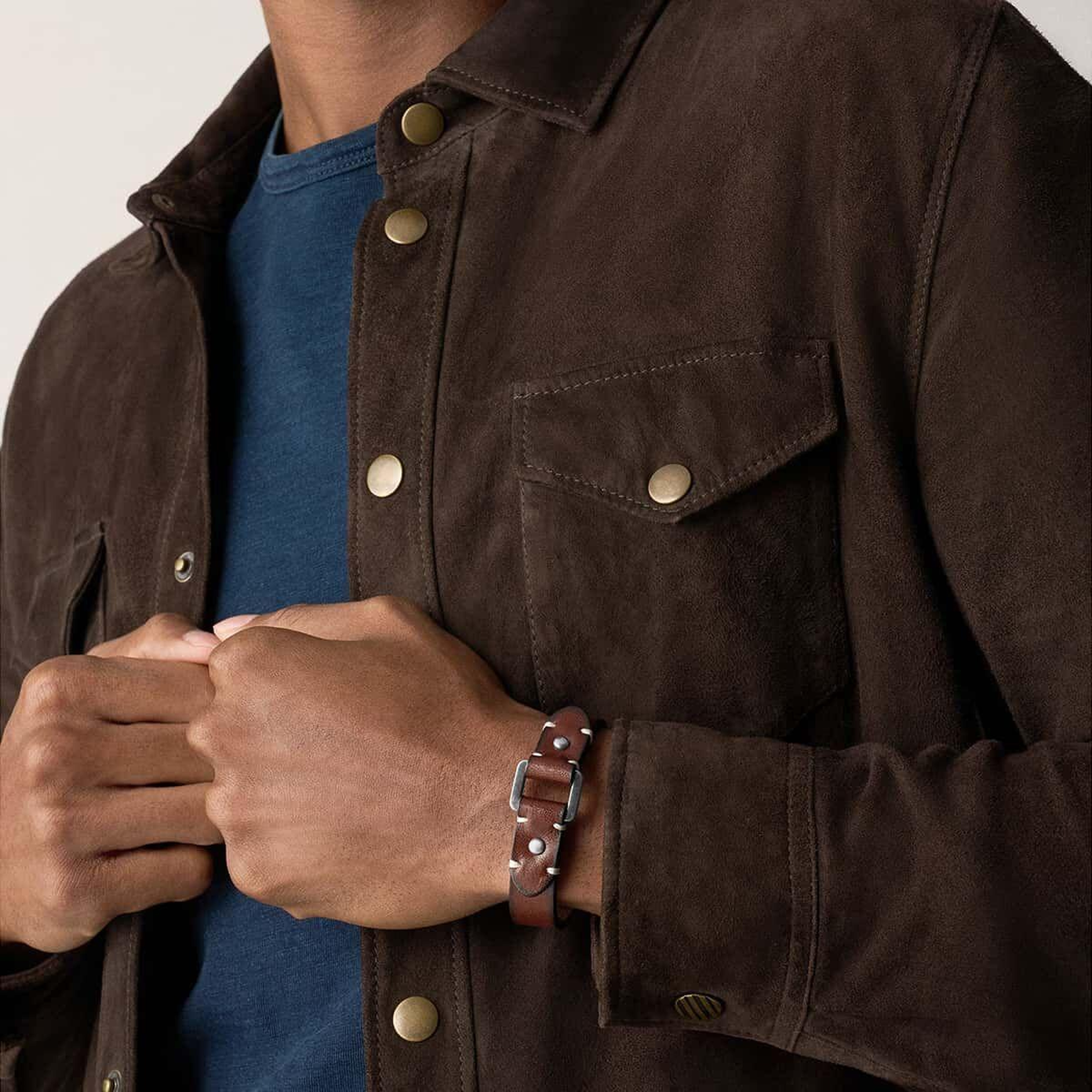 Fossil JF04942-040 Erkek Bileklik