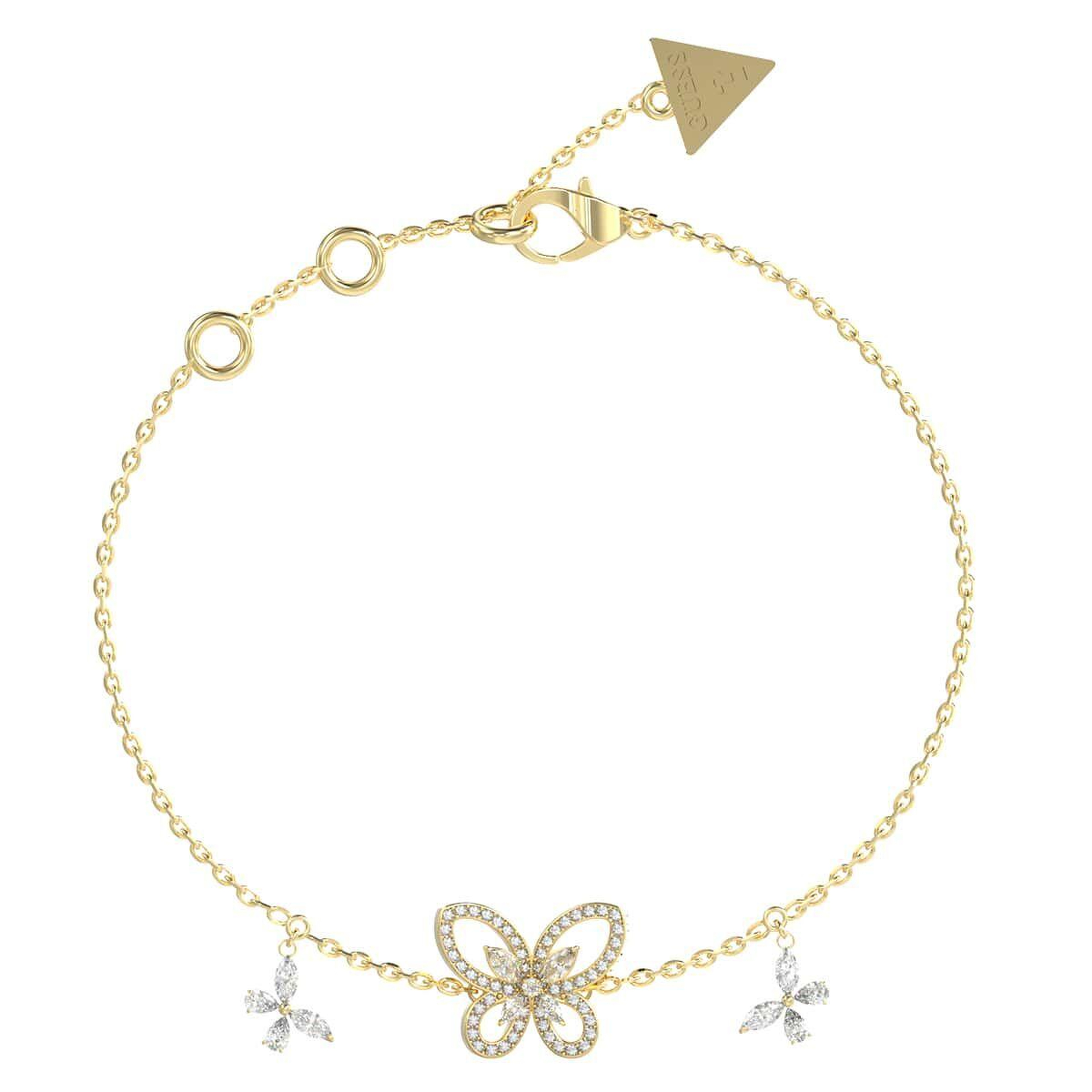 Guess JGUJUBB05113JWYGS Kadın Kelebek Bileklik