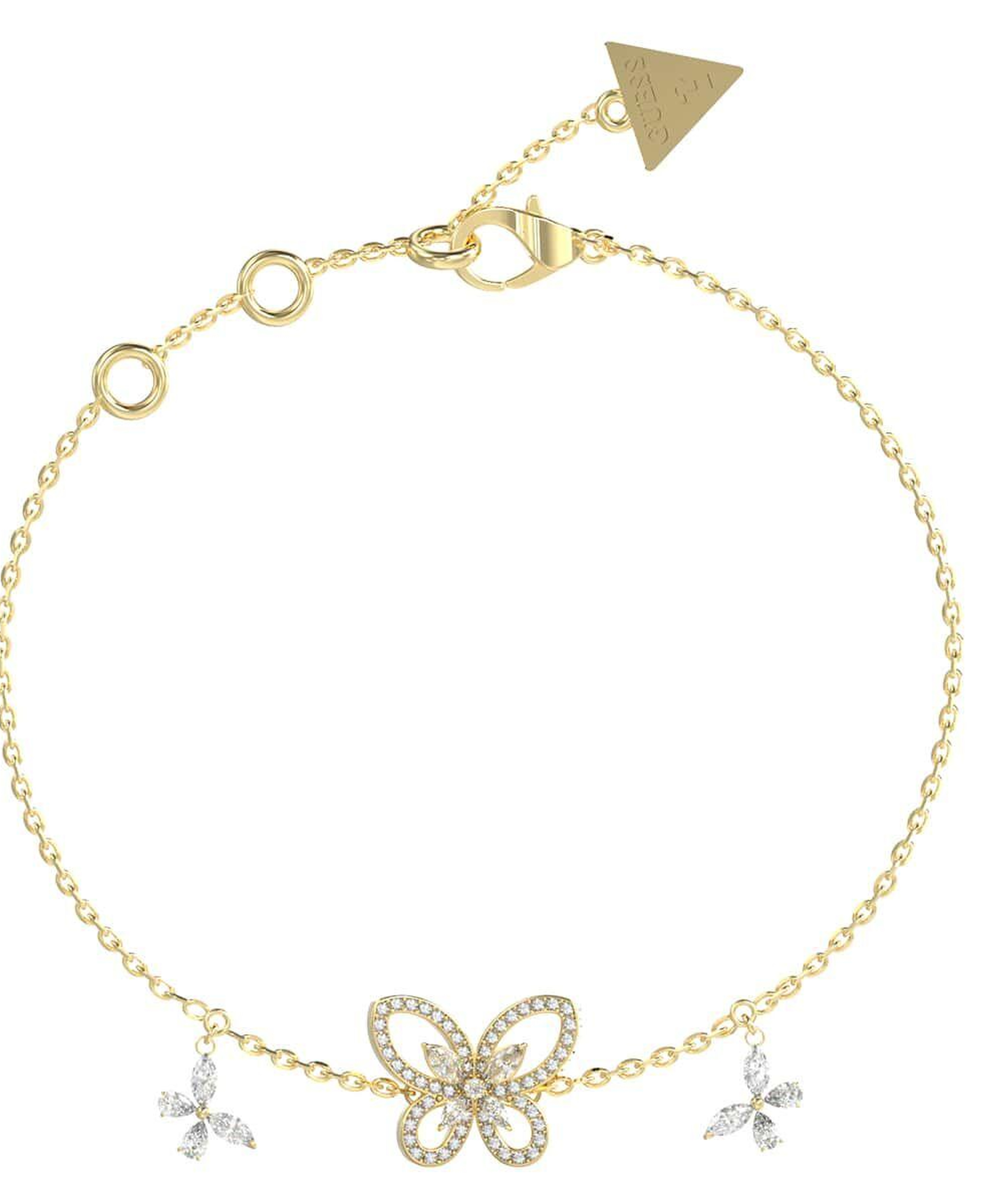 Guess JGUJUBB05113JWYGS Kadın Kelebek Bileklik