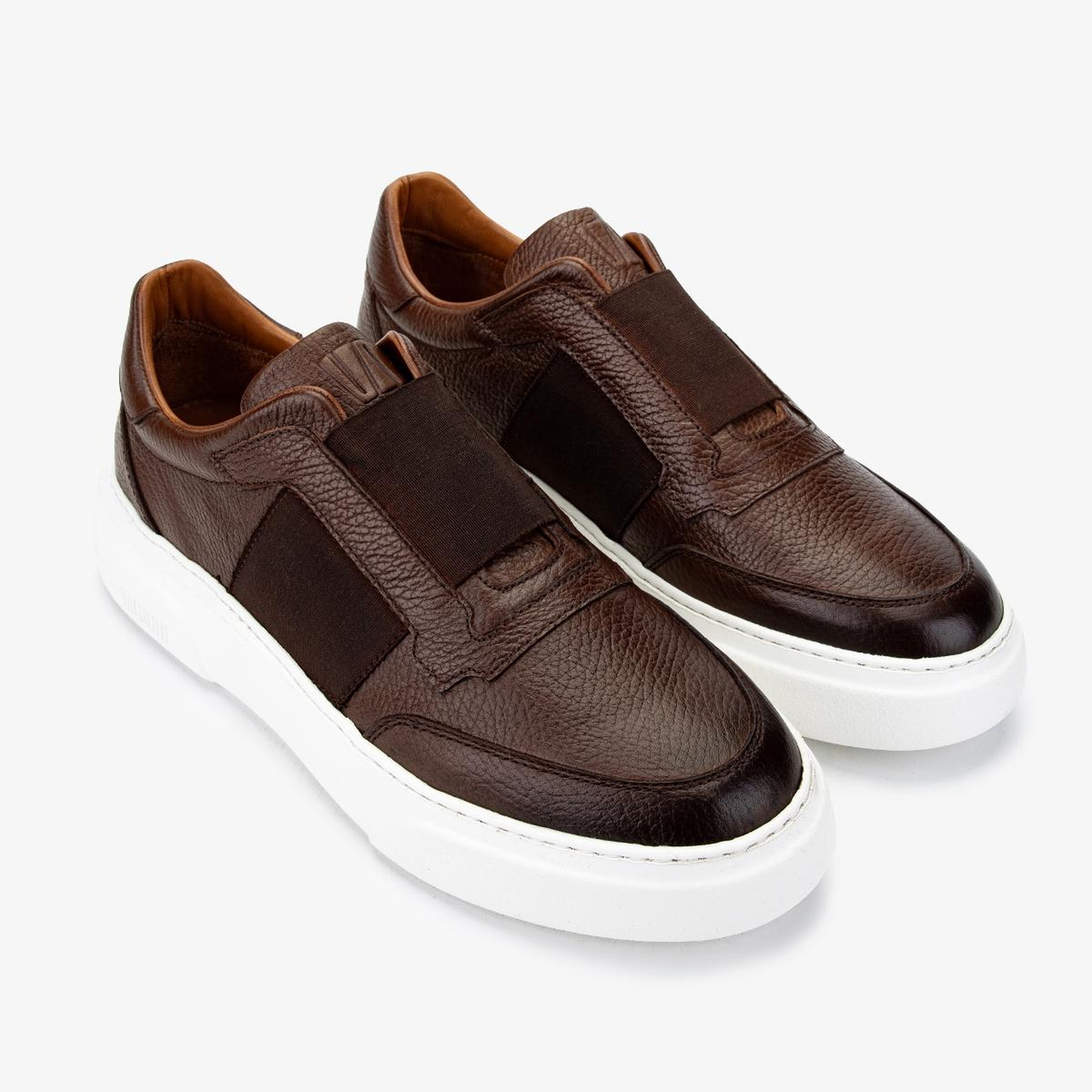 Valmenti Erkek Hakiki Deri Kahverengi Sneakers & Spor Ayakkabı