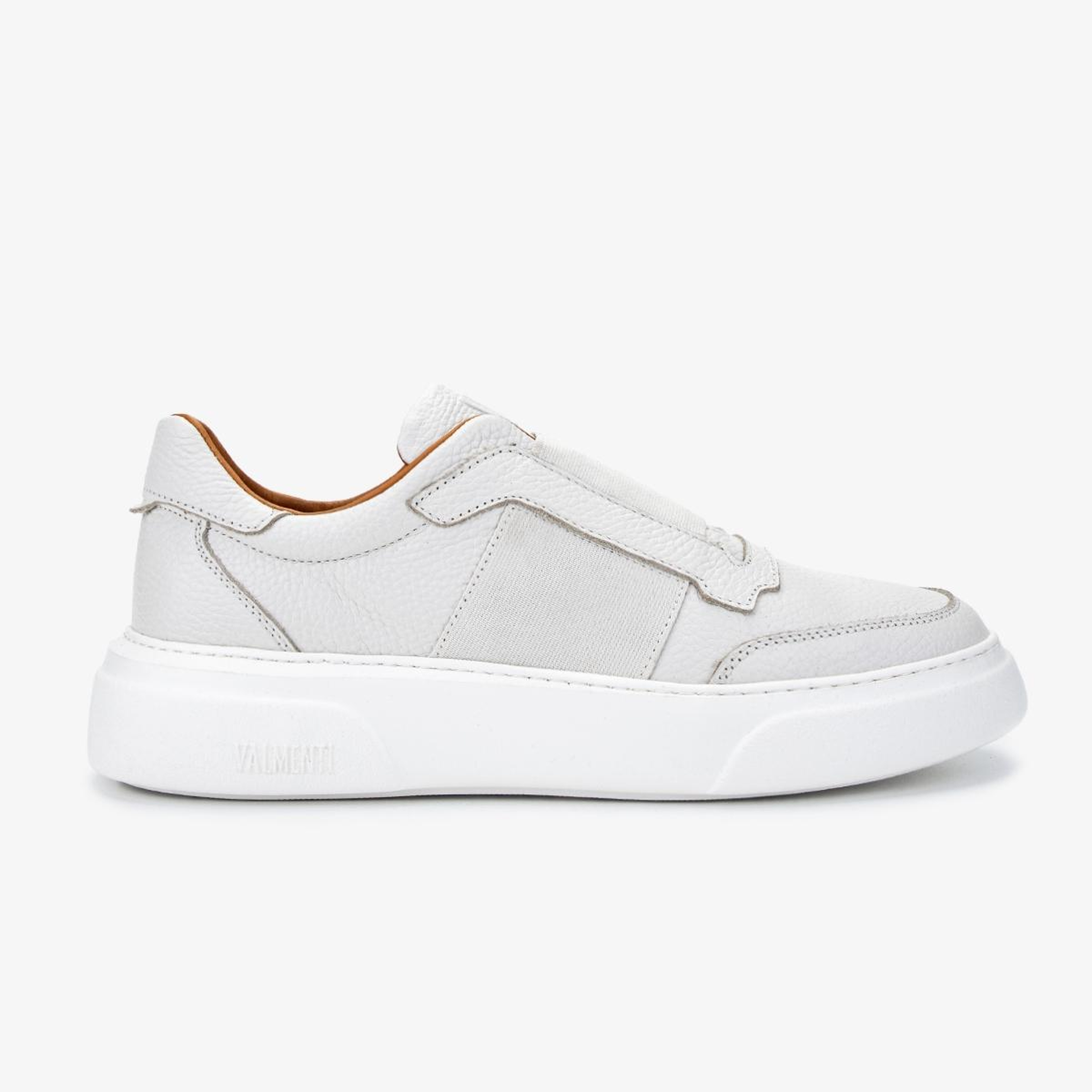 Valmenti Erkek Hakiki Deri Beyaz Sneakers & Spor Ayakkabı