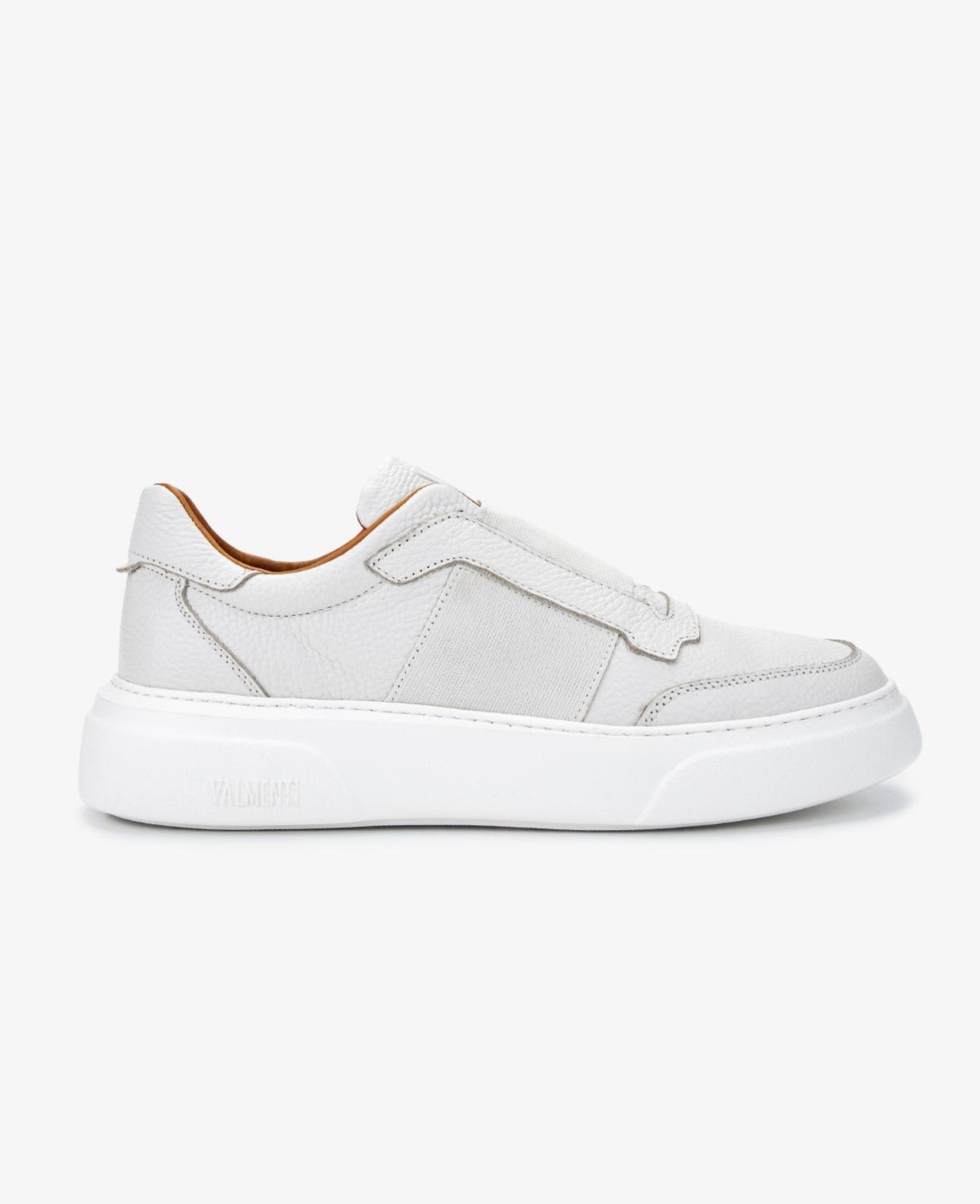 Valmenti Erkek Hakiki Deri Beyaz Sneakers & Spor Ayakkabı