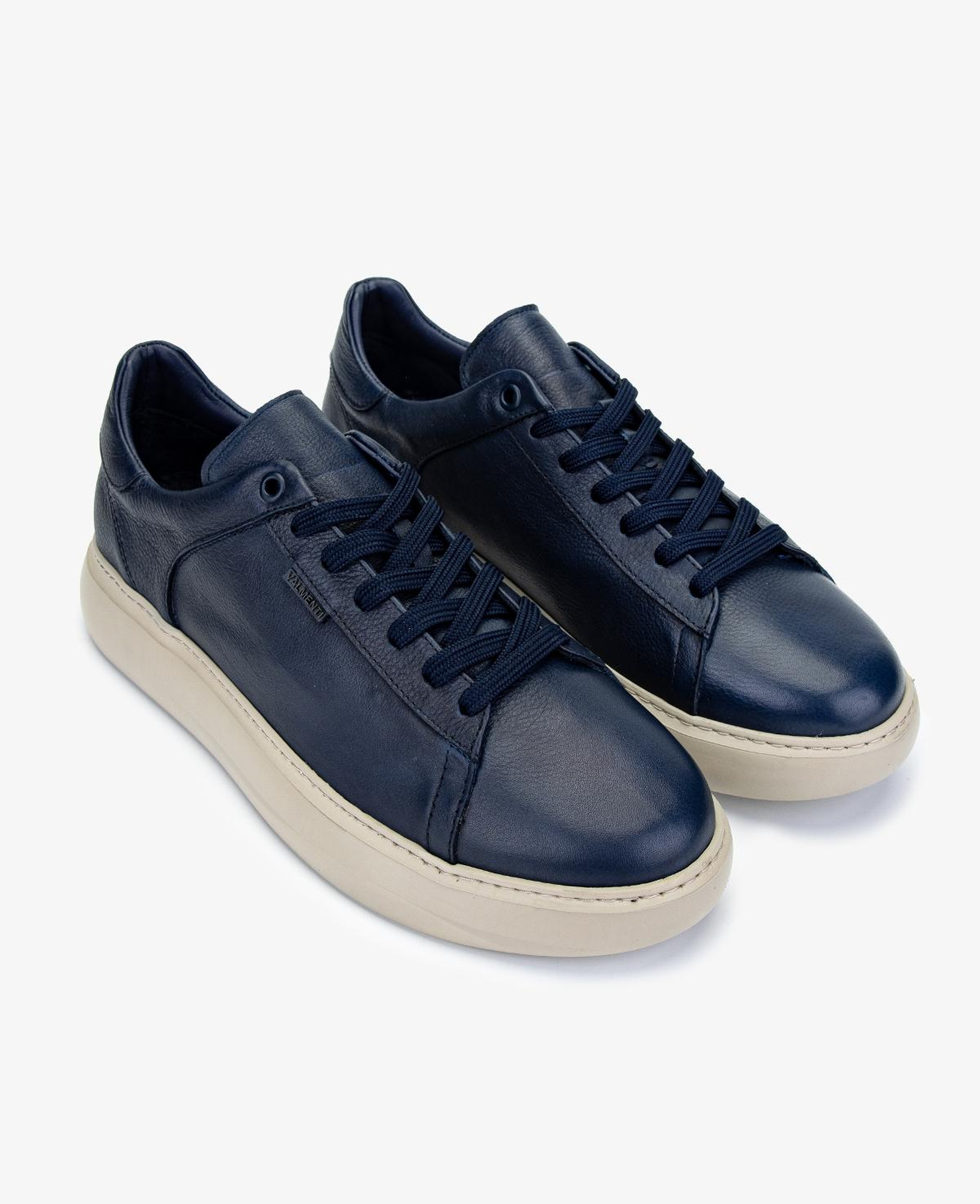 Valmenti Erkek Hakiki Deri Lacivert Sneakers & Spor Ayakkabı