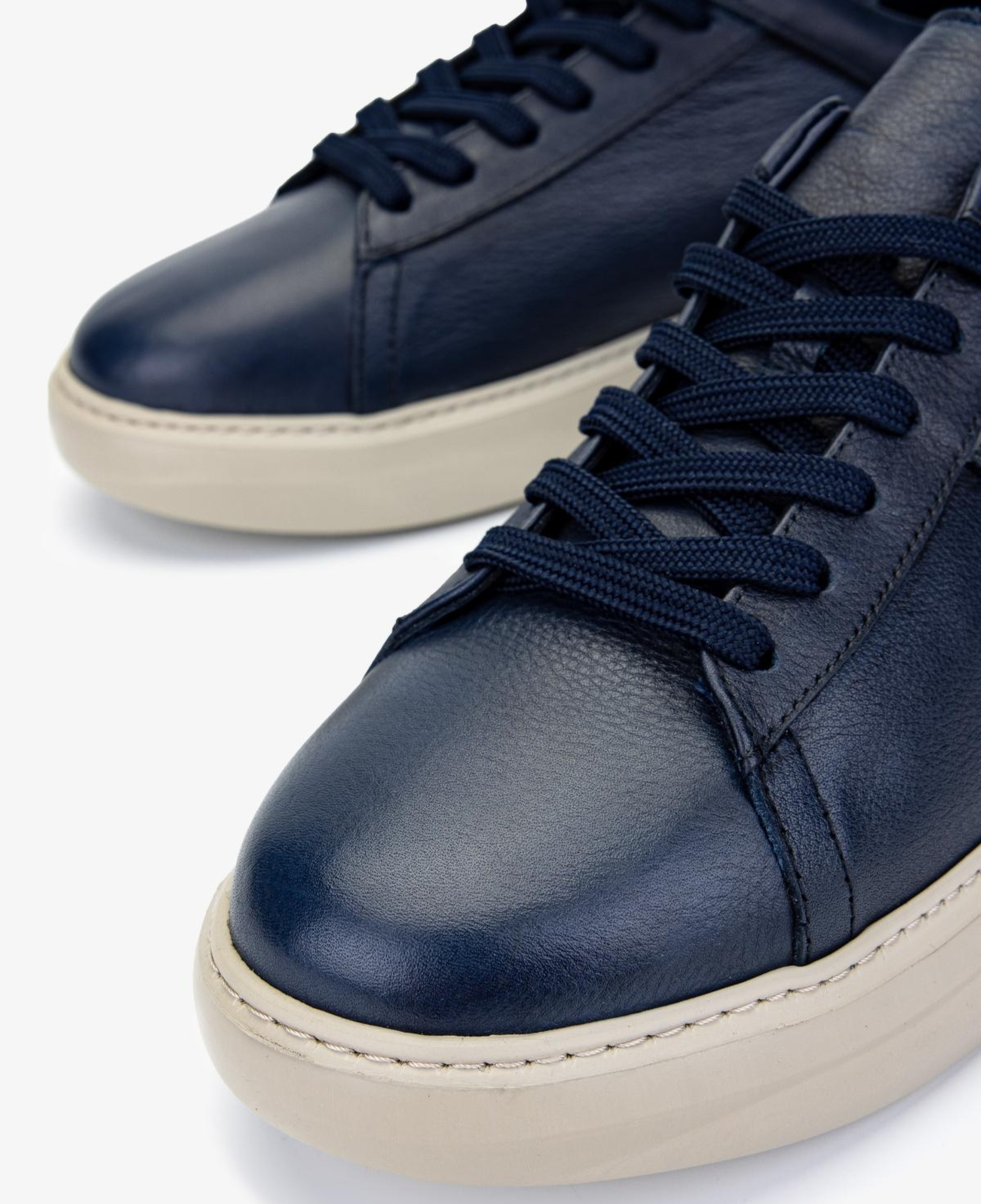 Valmenti Erkek Hakiki Deri Lacivert Sneakers & Spor Ayakkabı