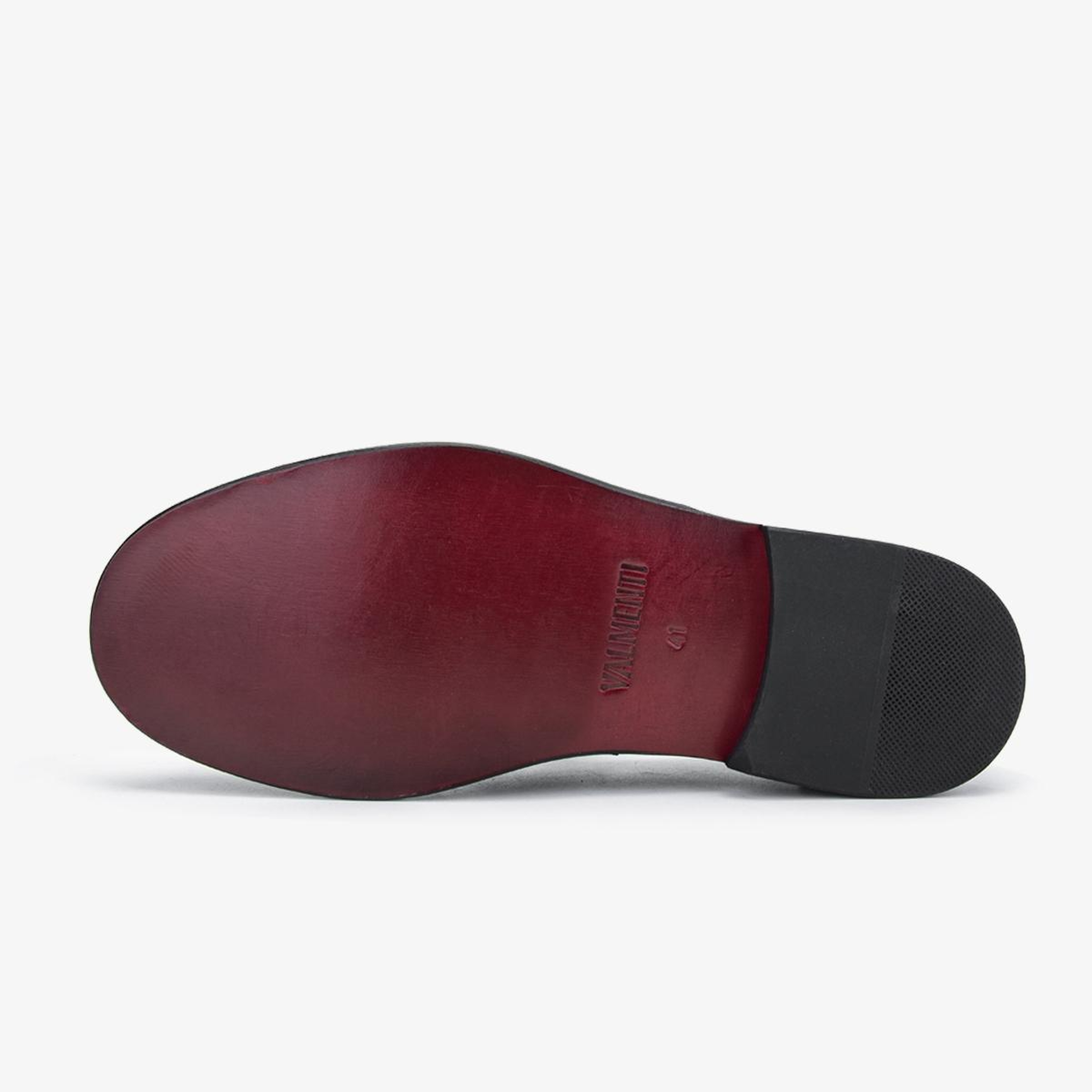 Valmenti Erkek Hakiki Deri Siyah Açma Loafer Ayakkabı