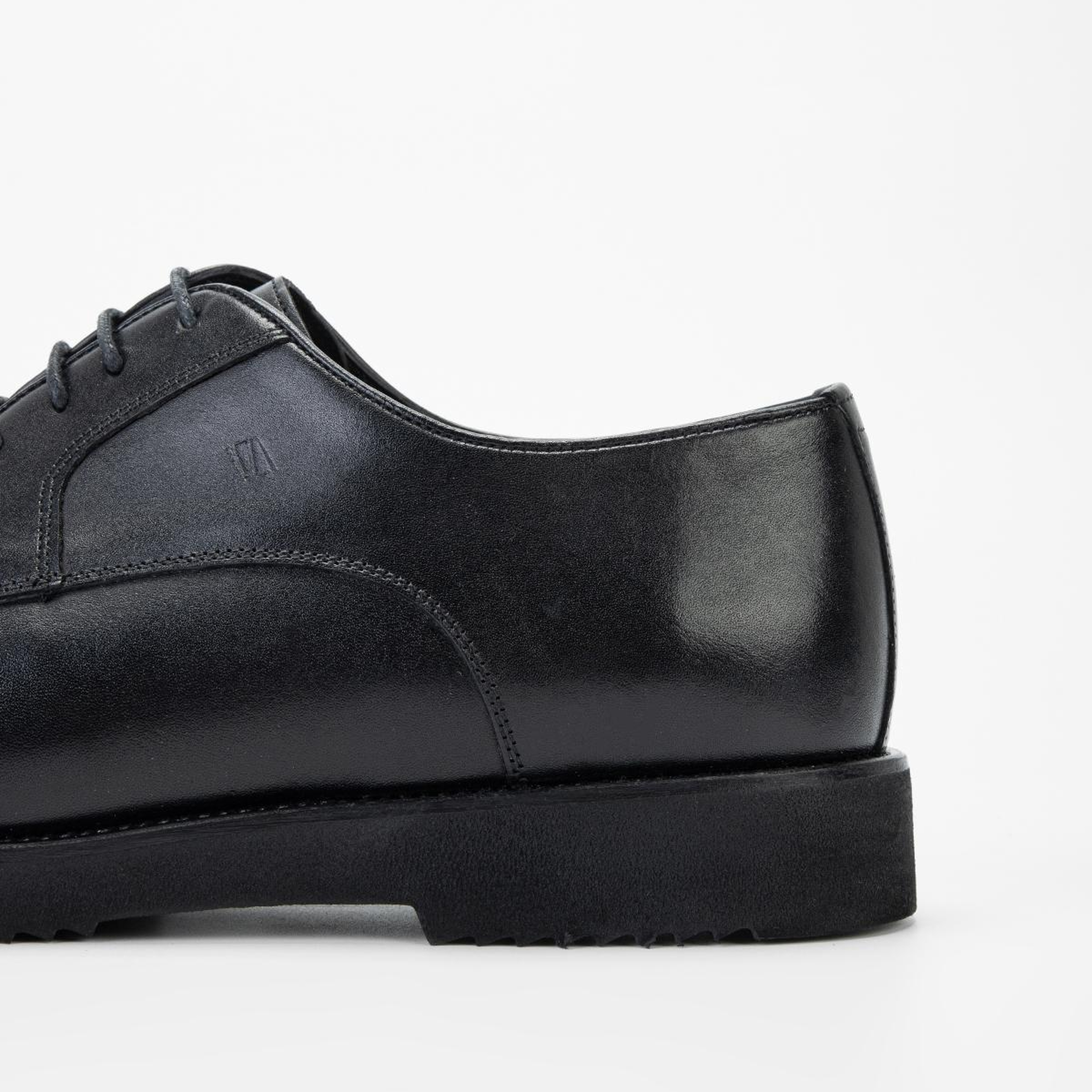 Valmenti Erkek Hakiki Deri Siyah Klasik Ayakkabı