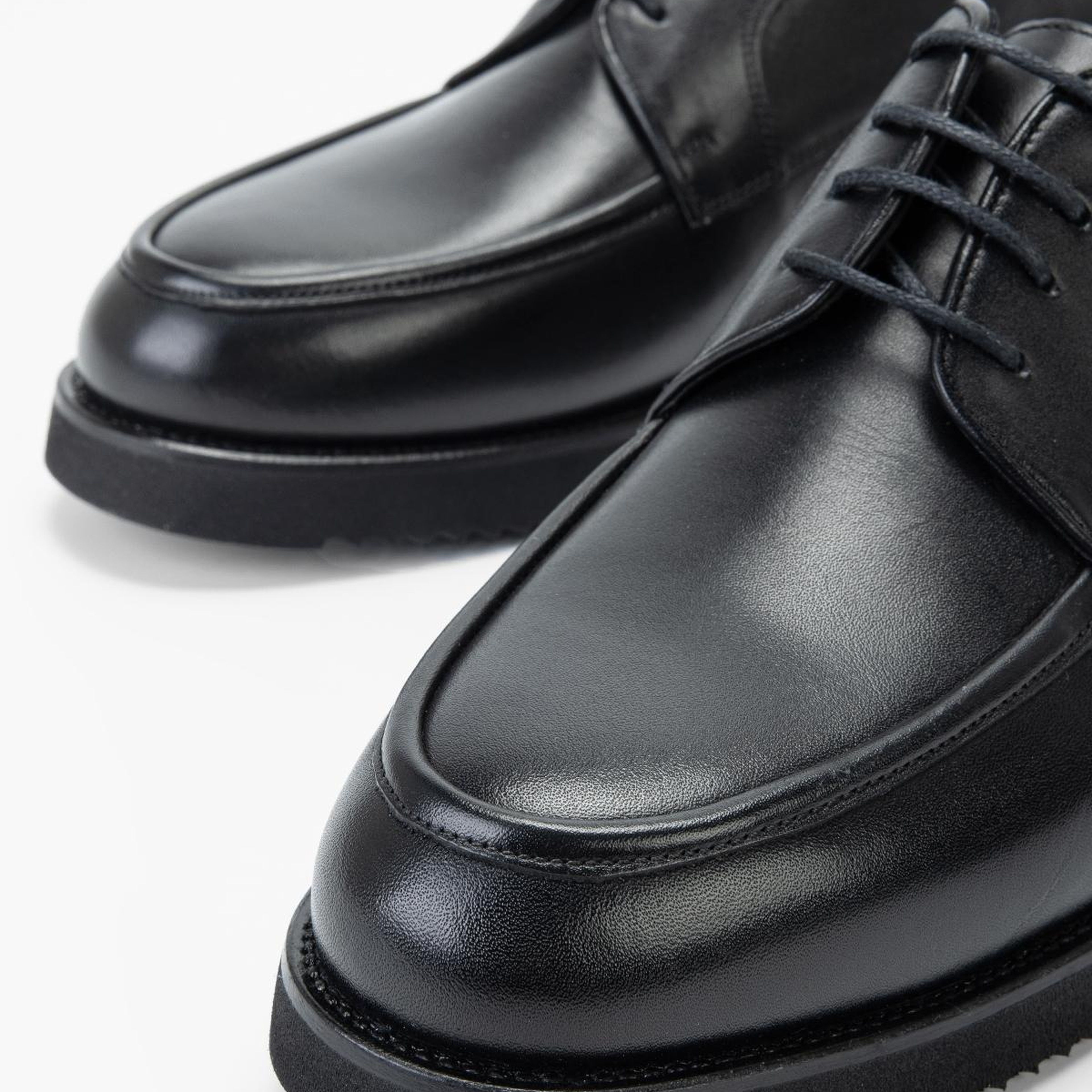 Valmenti Erkek Hakiki Deri Siyah Klasik Ayakkabı