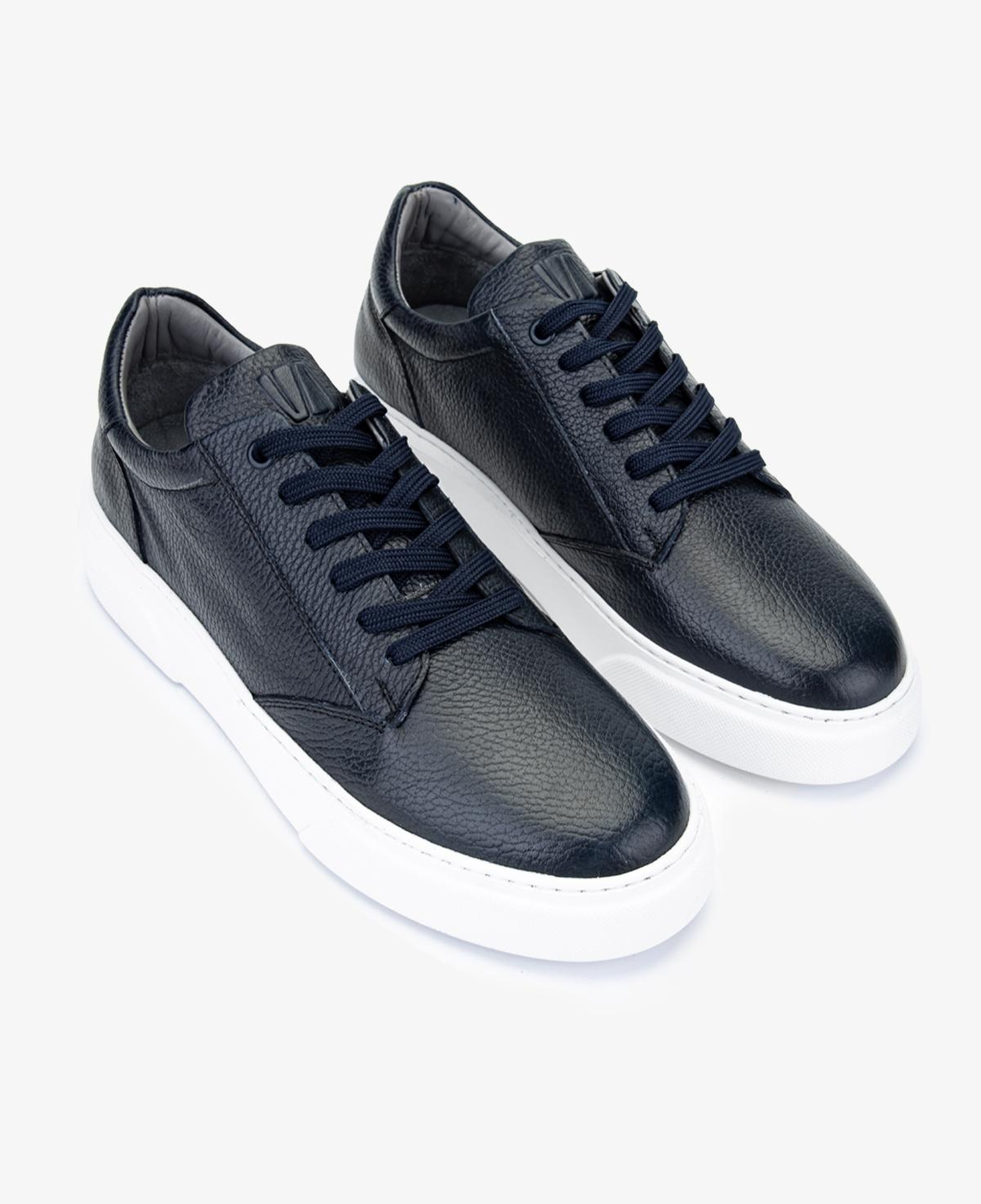 Valmenti Erkek Hakiki Deri Lacivert Sneakers & Spor Ayakkabı