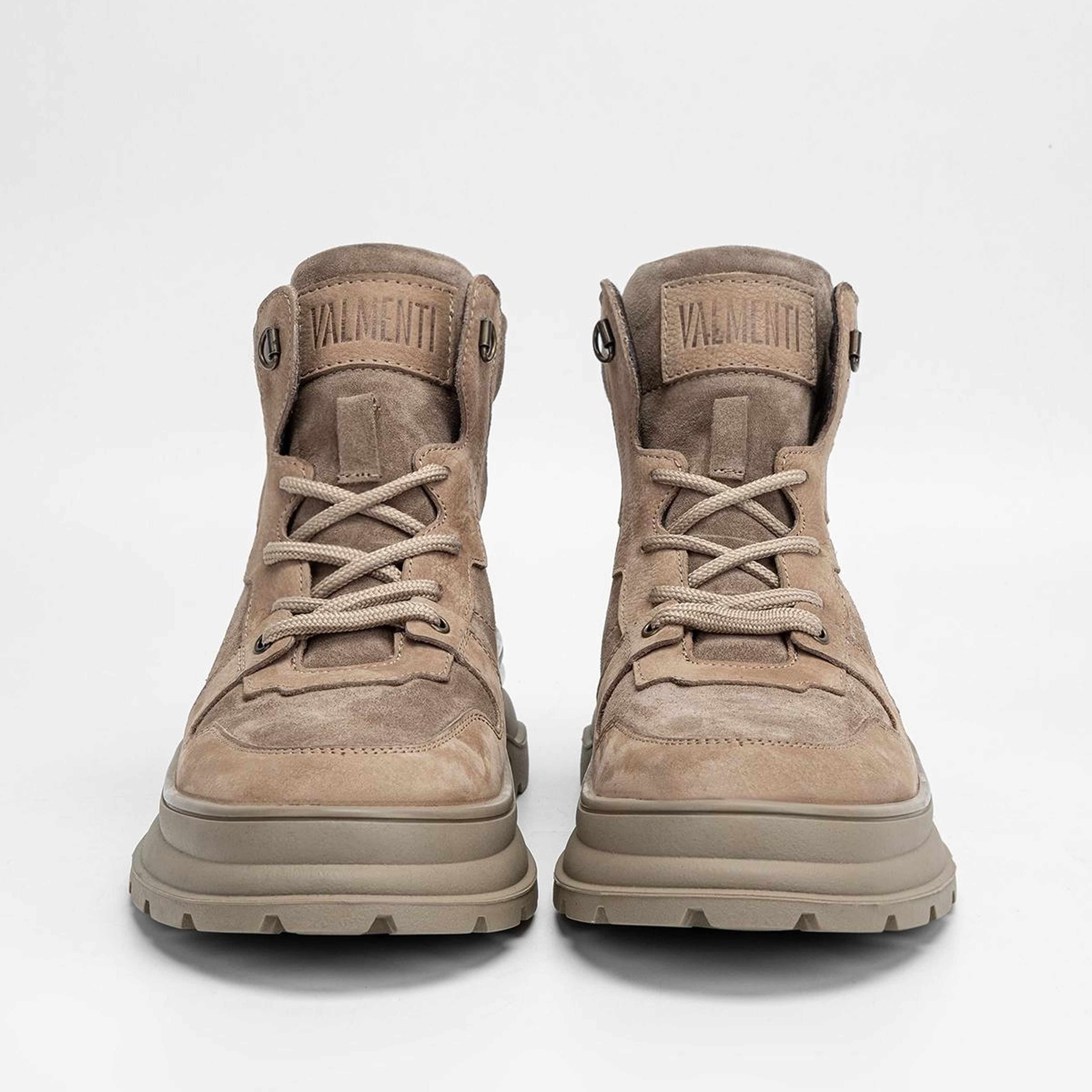 Valmenti Erkek Hakiki Deri Vizon Nubuk Casual Bot