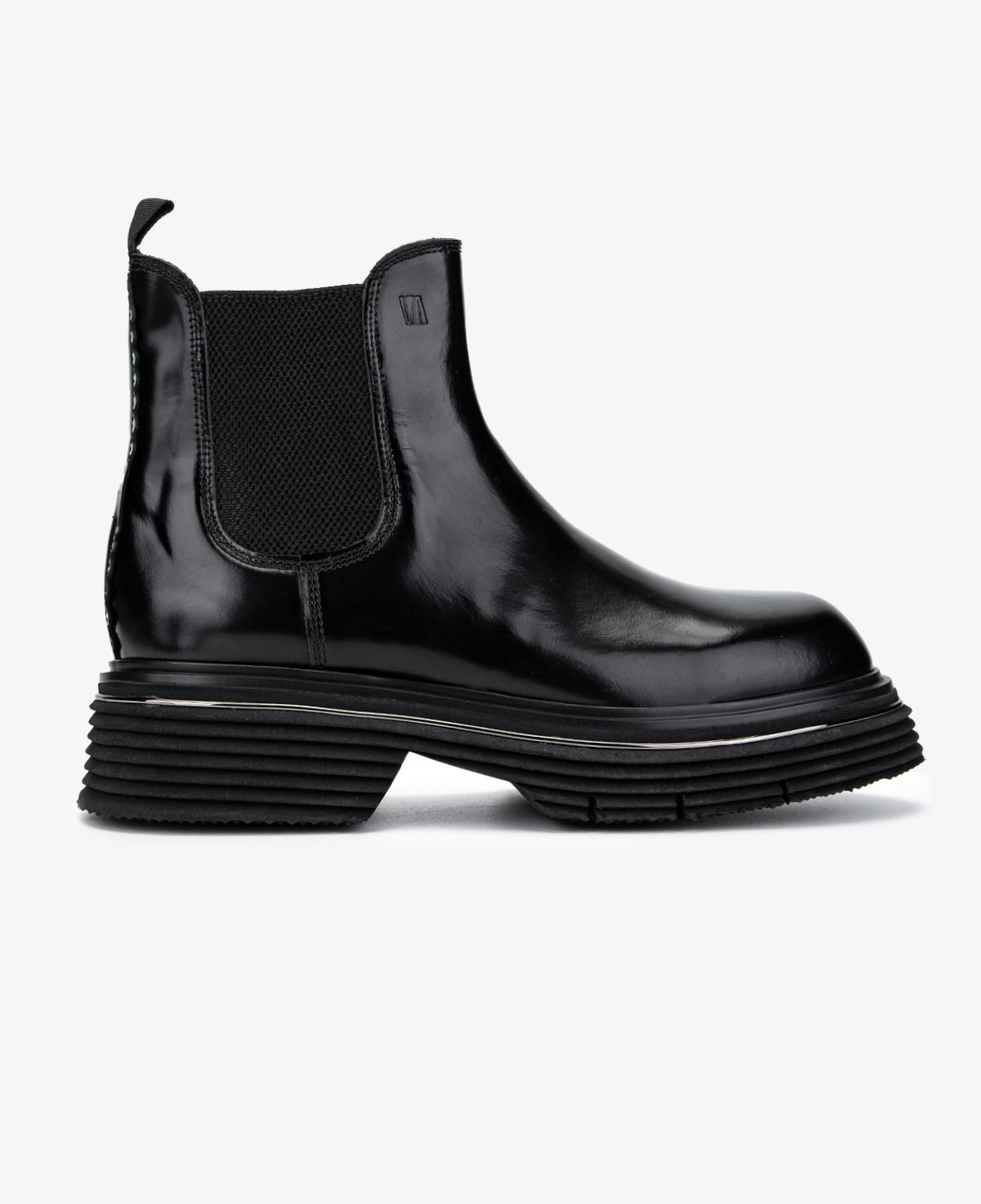 Valmenti Erkek Hakiki Deri Siyah Açma Casual Bot