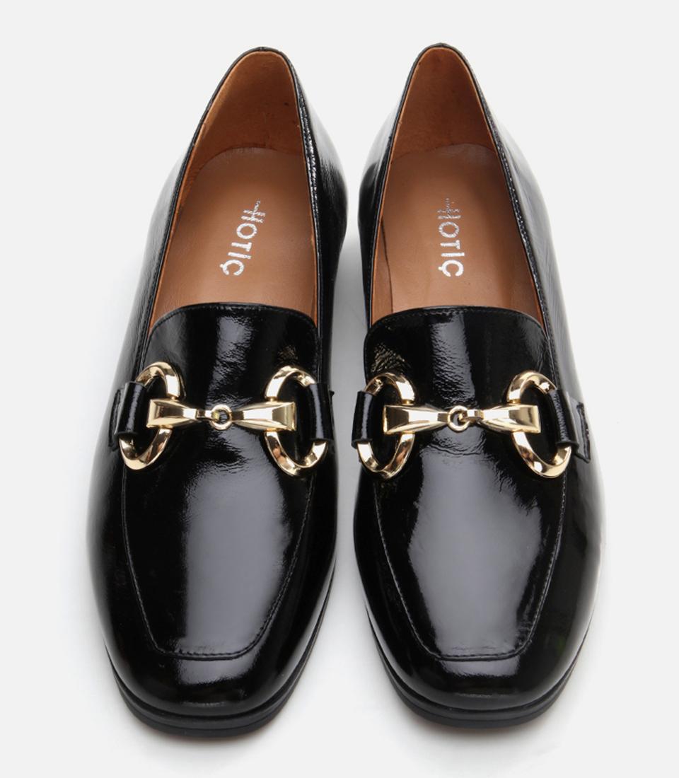 Kadın Deri Siyah Loafer