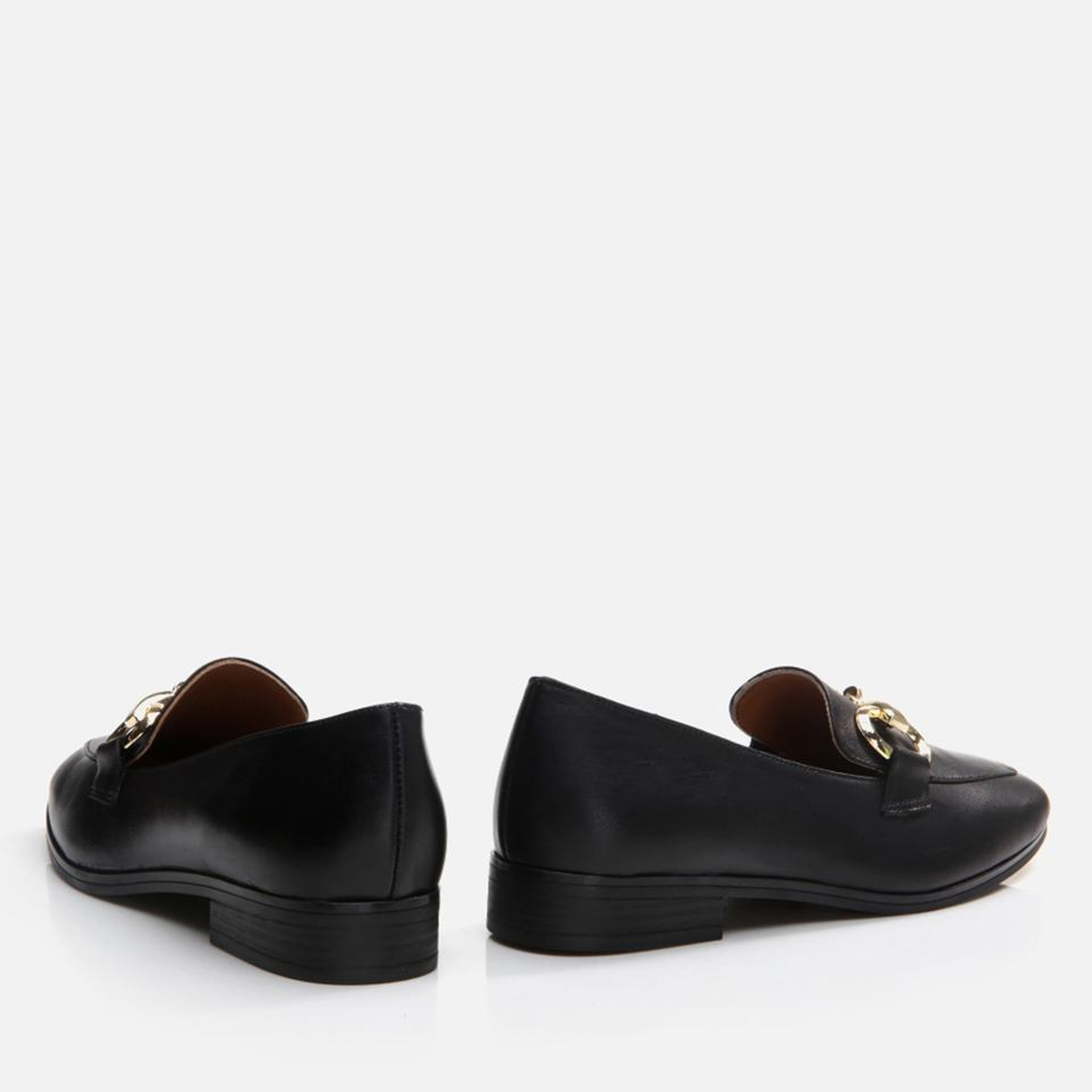 Kadın Deri Siyah Loafer