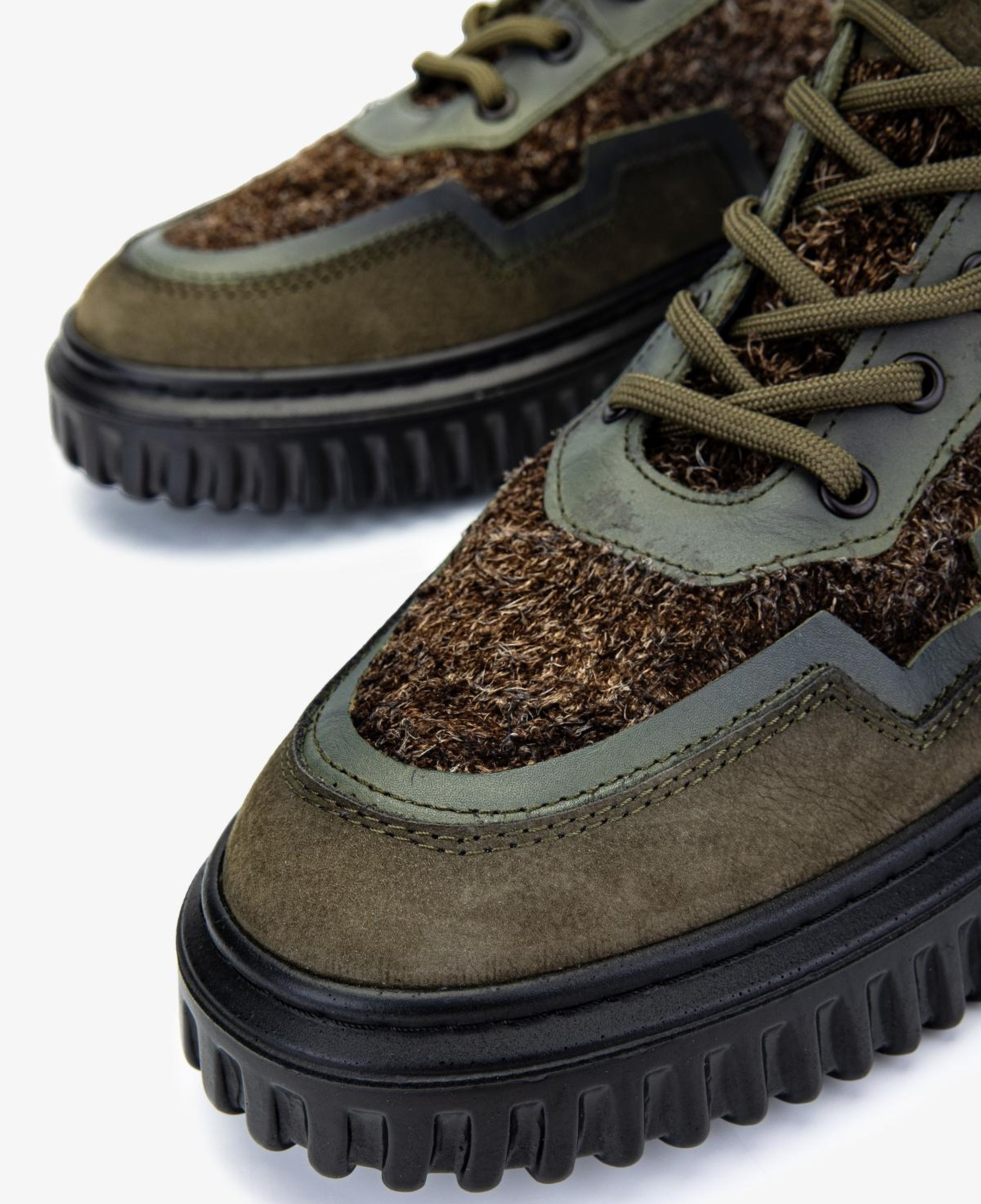 Valmenti Erkek Hakiki Deri Haki Casual Bot