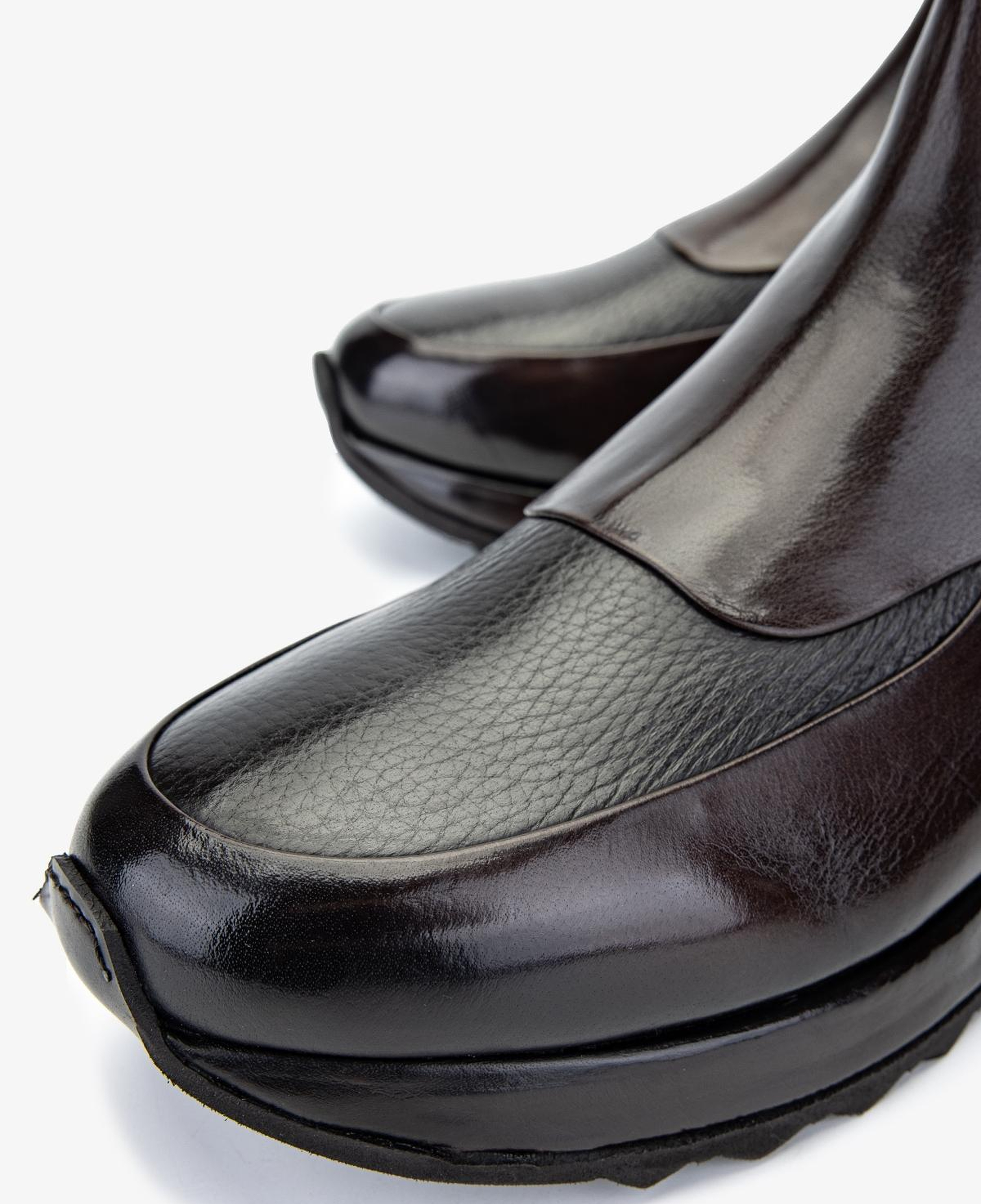 Valmenti Erkek Hakiki Deri Kahverengi Casual Bot