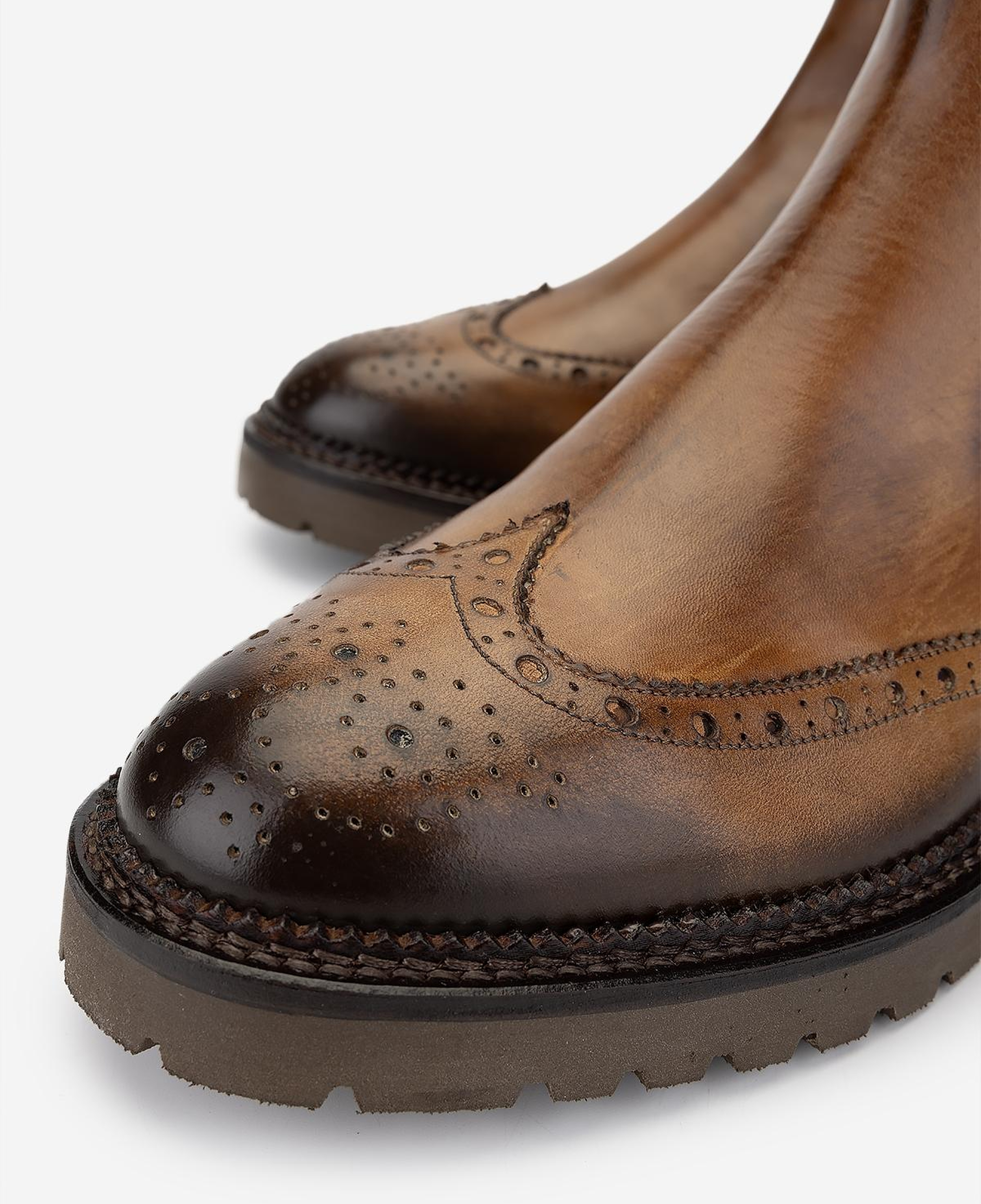 Valmenti Erkek Hakiki Deri Taba Casual Bot