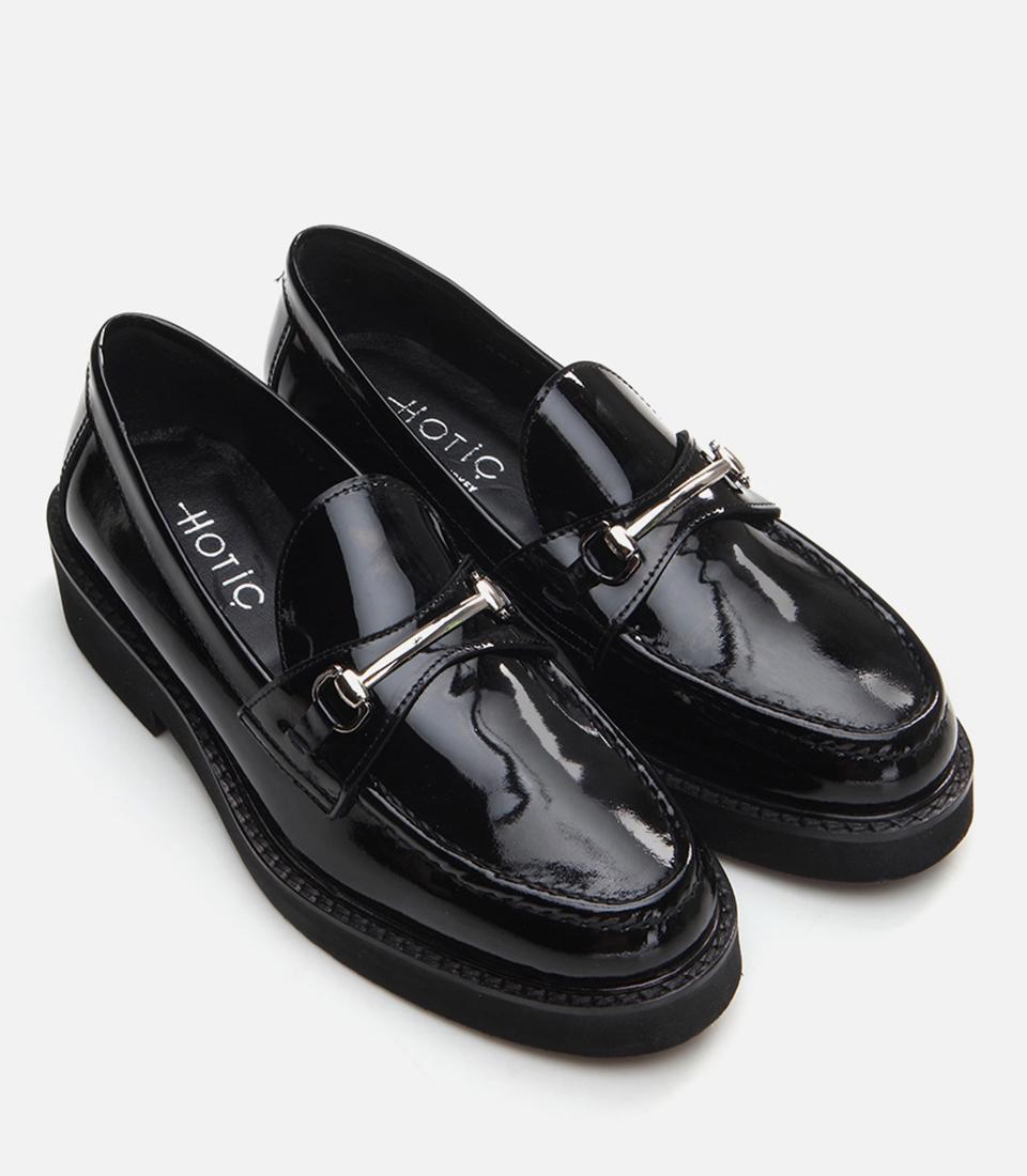 Kadın Deri Siyah Loafer