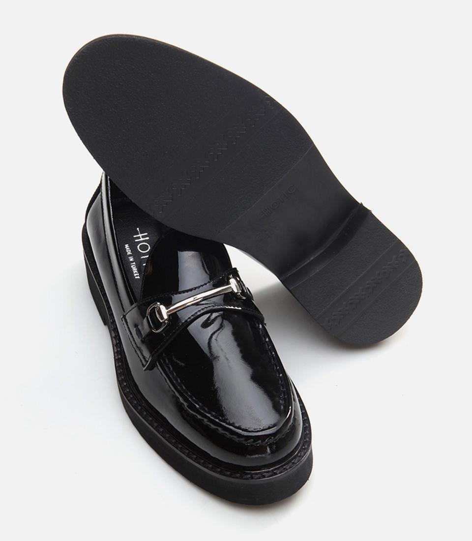 Kadın Deri Siyah Loafer