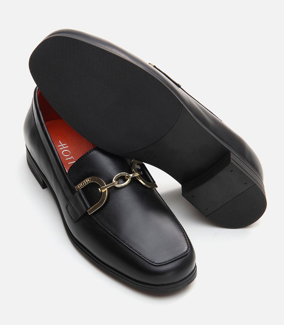 Kadın Deri Siyah Loafer