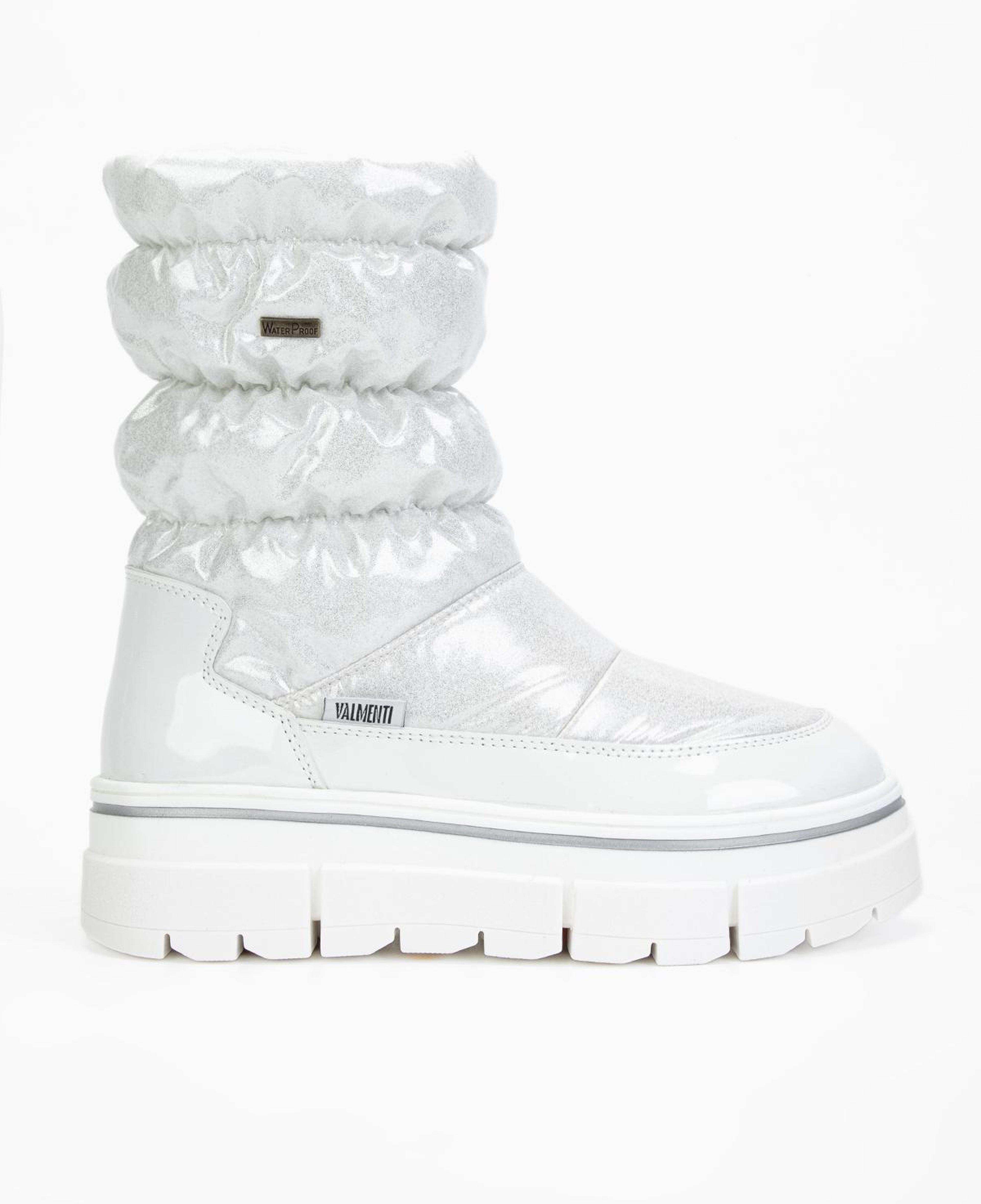 Othree Kadın Deri & Tekstil Beyaz Kar Botu