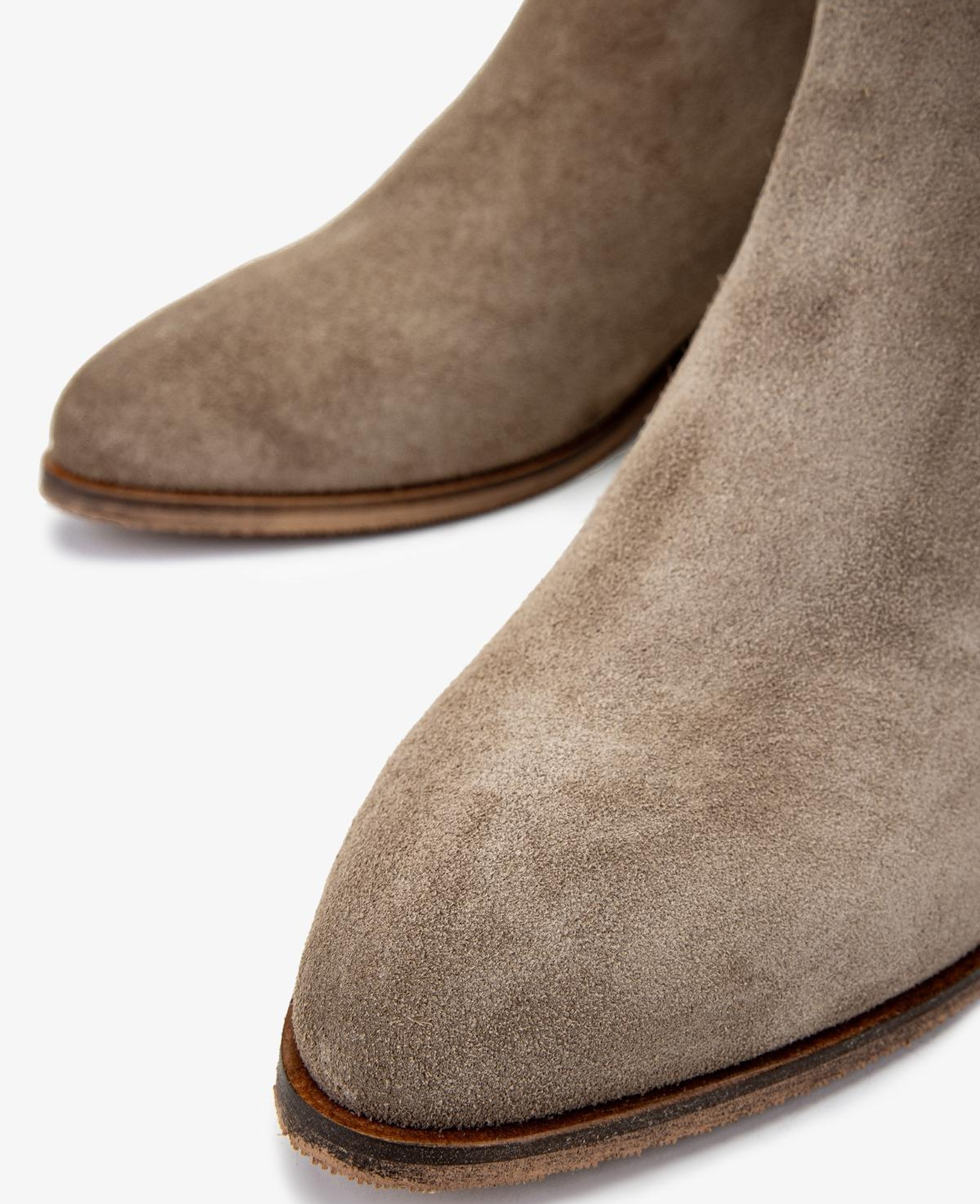 Valmenti Kadın Hakiki Deri Vizon Topuklu Bot