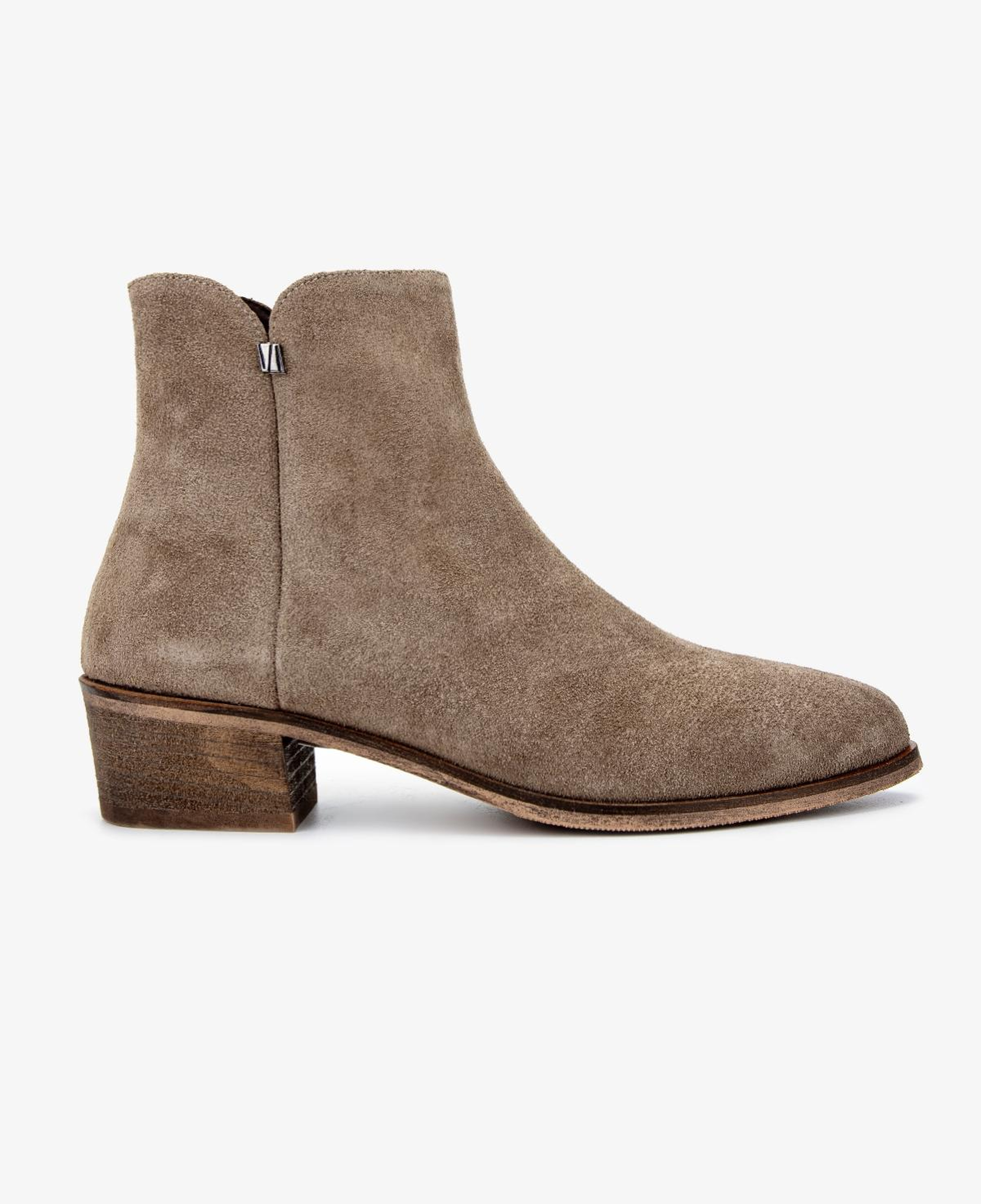 Valmenti Kadın Hakiki Deri Vizon Topuklu Bot