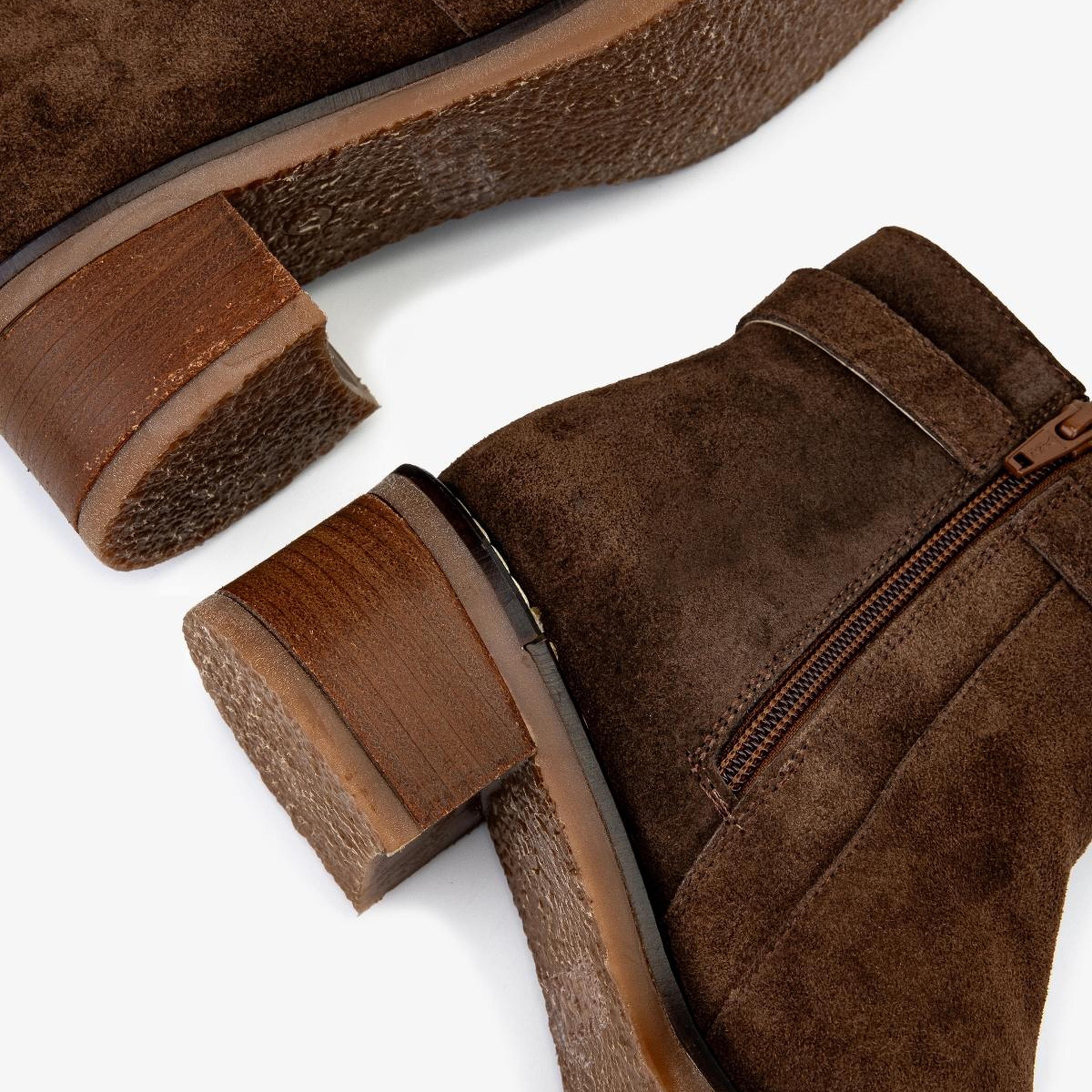 Valmenti Kadın Hakiki Deri Kahverengi Topuklu Bot