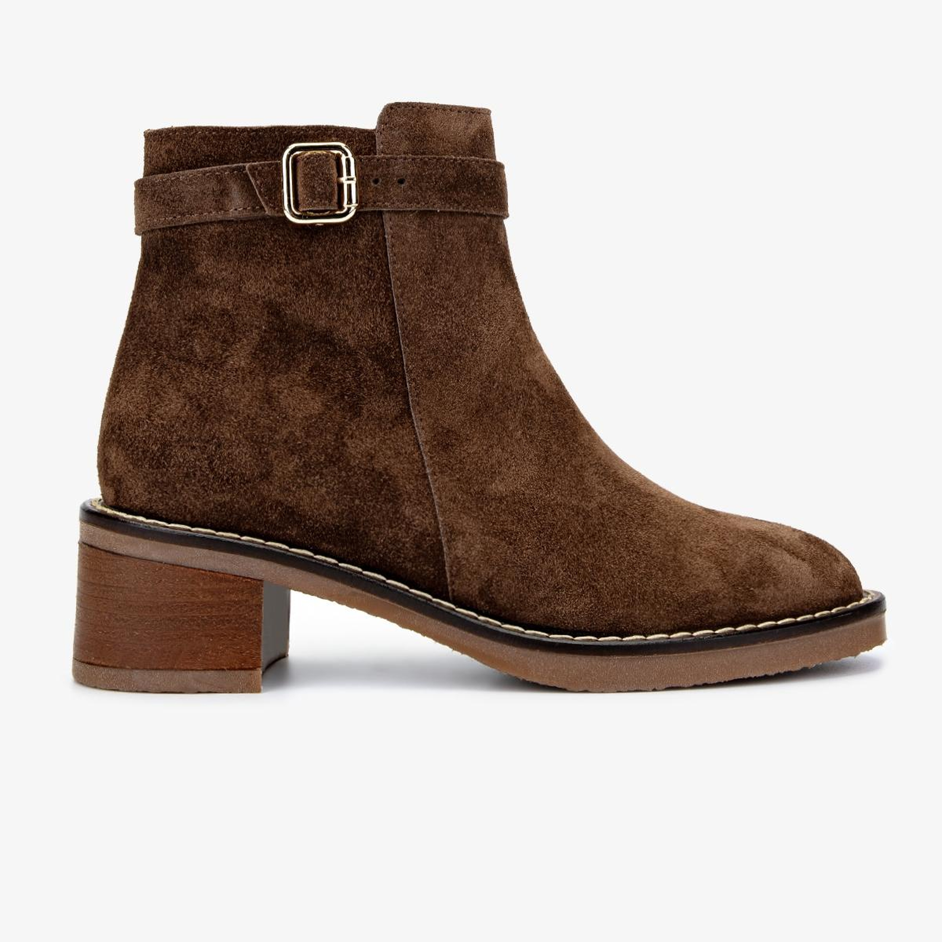 Valmenti Kadın Hakiki Deri Kahverengi Topuklu Bot