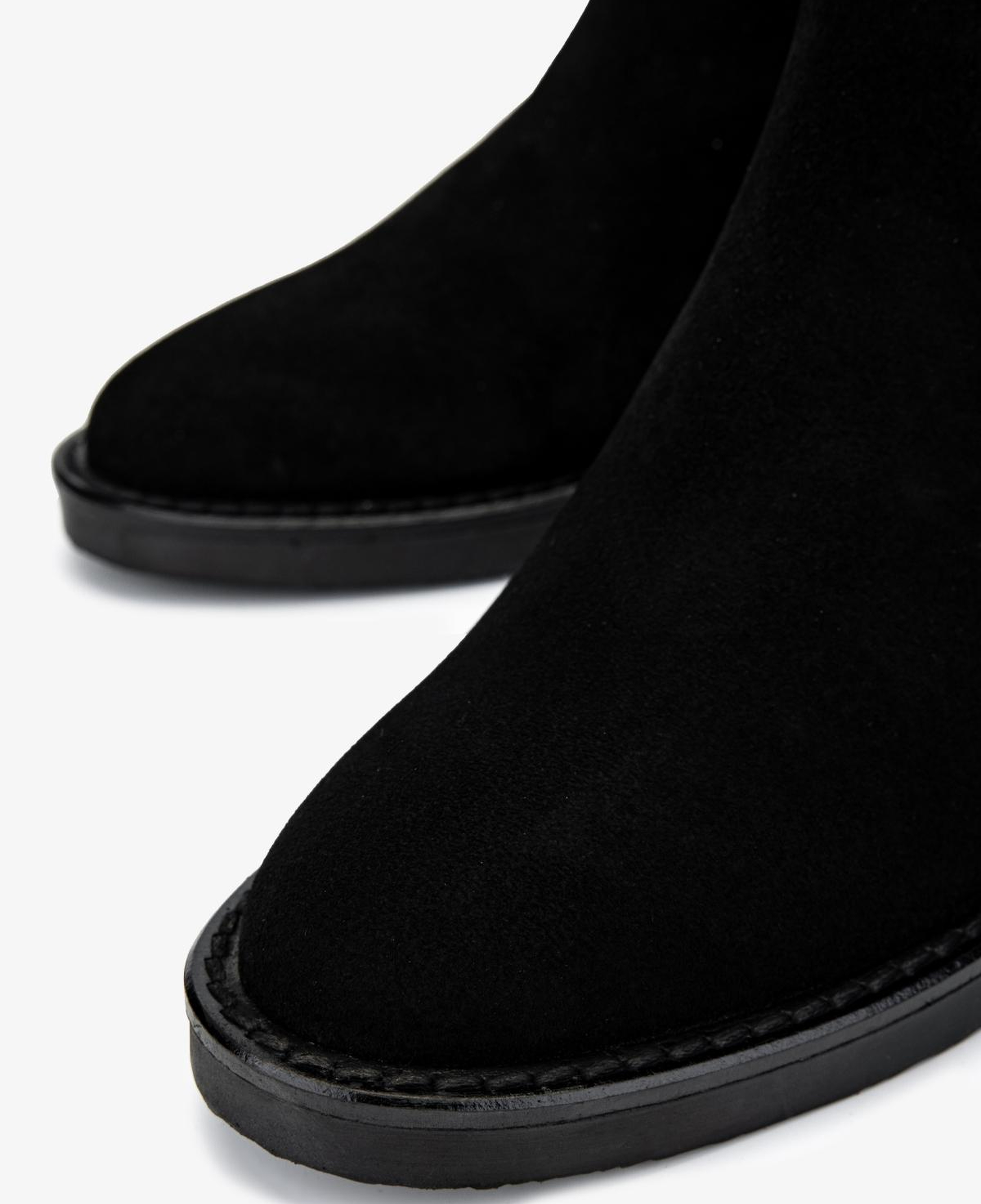 Valmenti Kadın Hakiki Deri Siyah Topuklu Bot