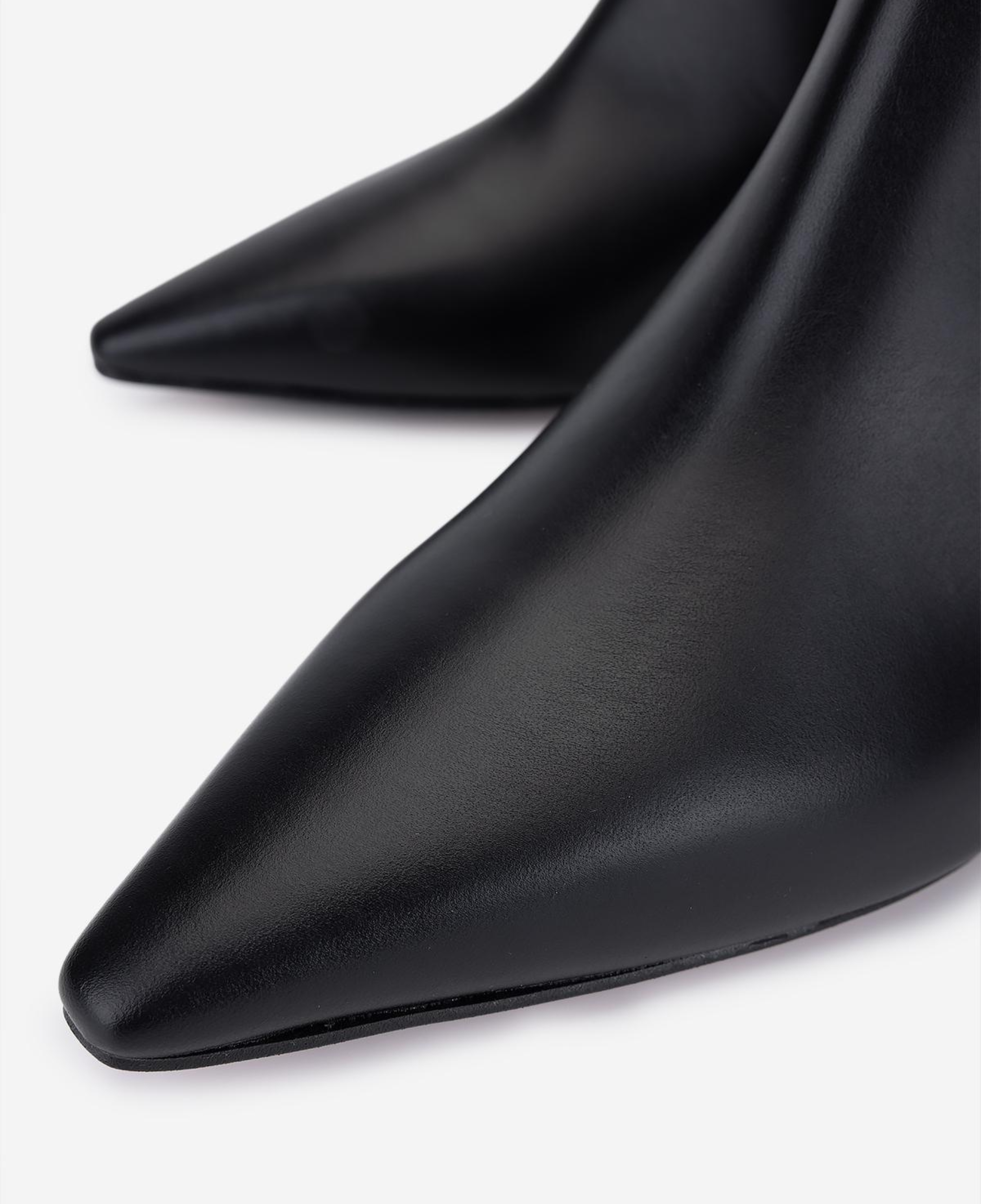 Valmenti Kadın Hakiki Deri Siyah Topuklu Bot