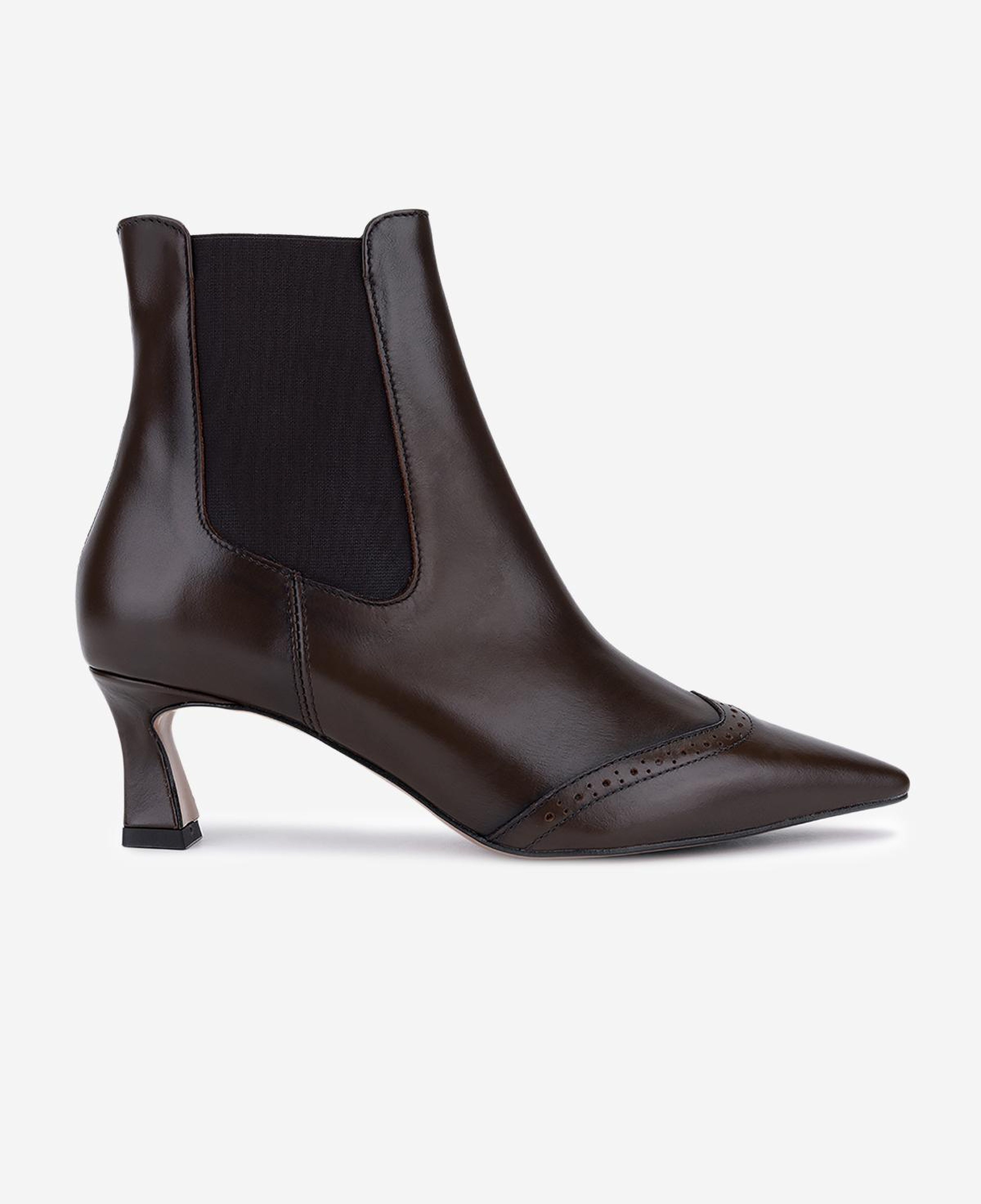 Valmenti Kadın Hakiki Deri Kahverengi Topuklu Bot