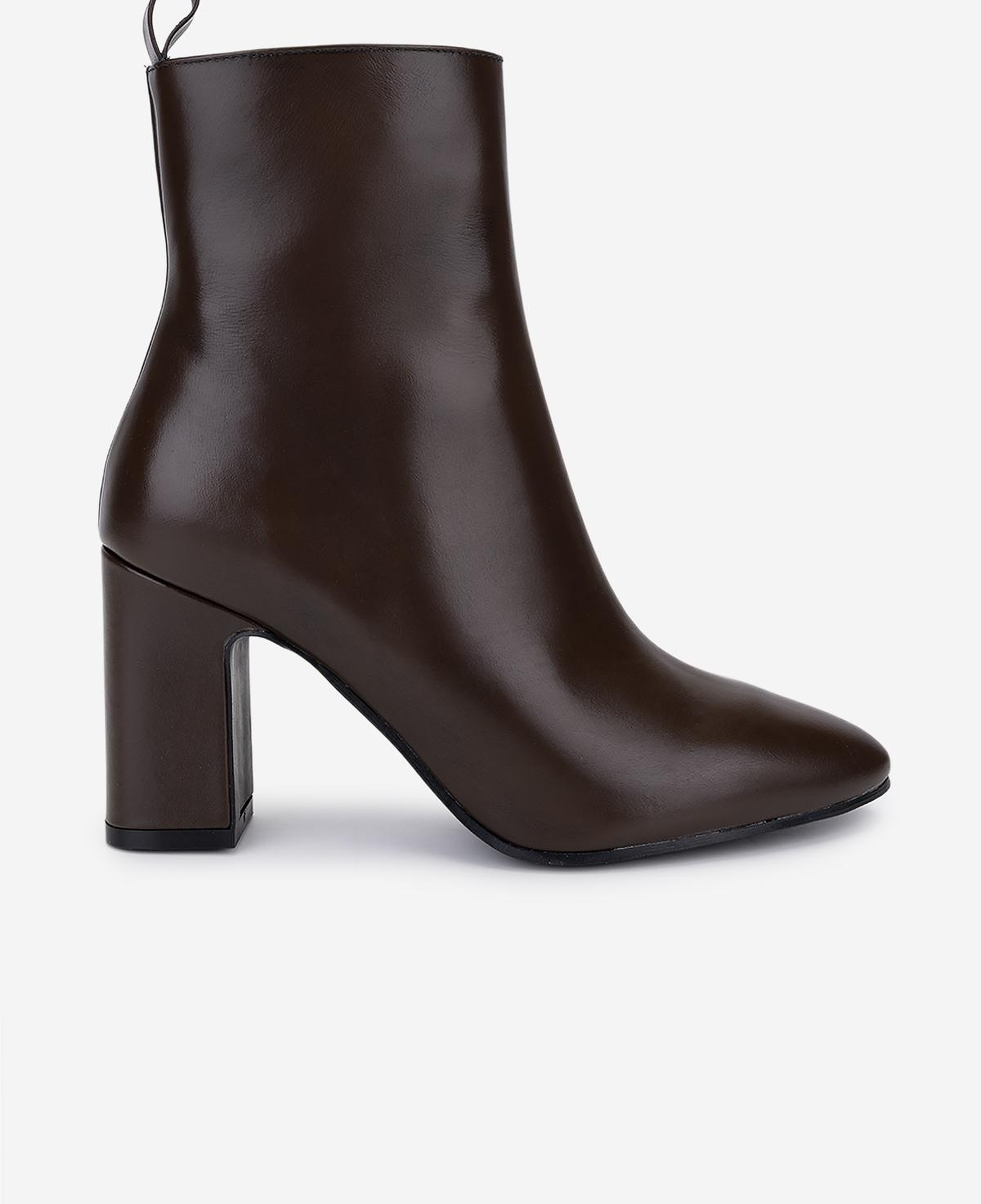 Valmenti Kadın Hakiki Deri Kahverengi Topuklu Bot