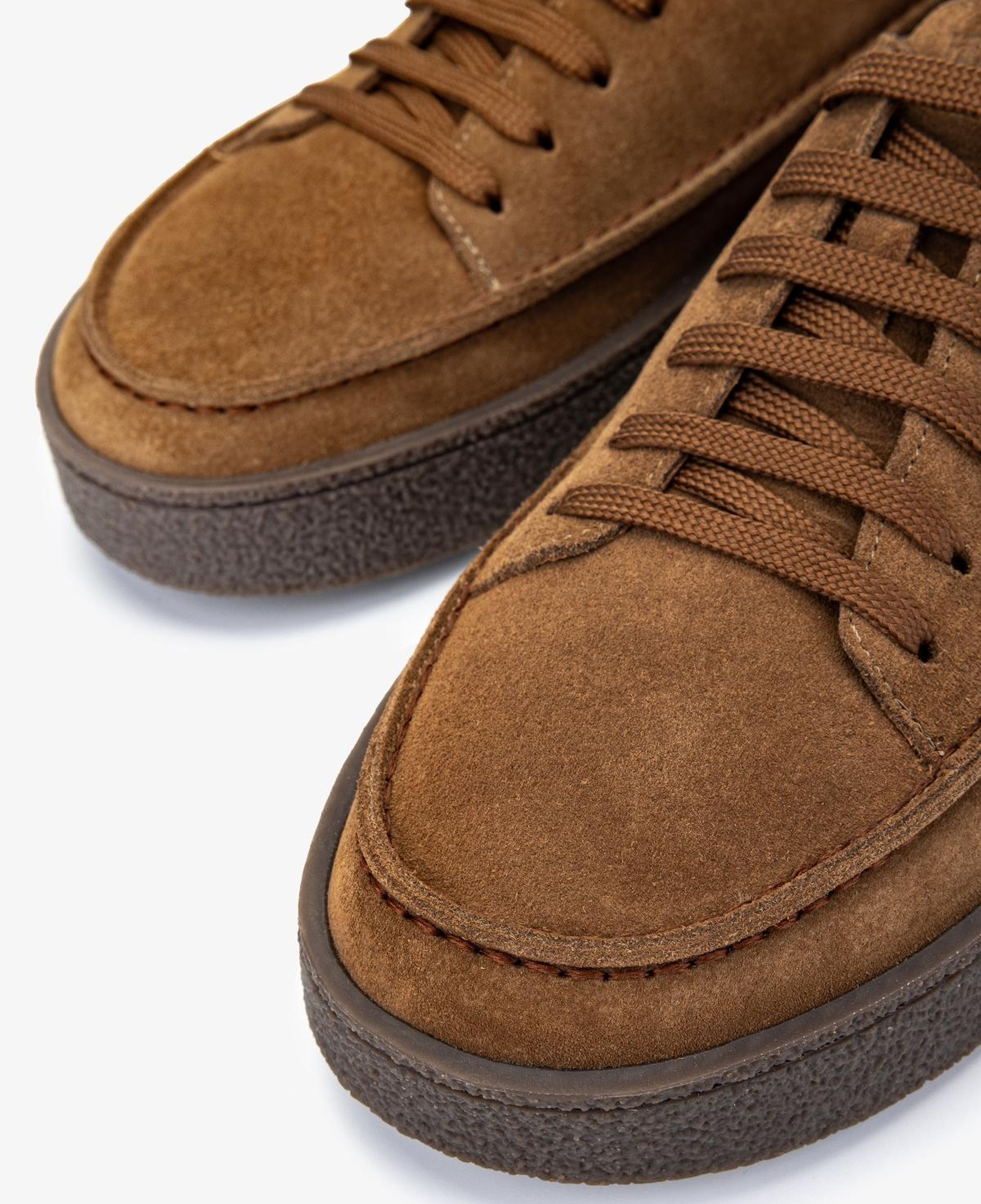 Valmenti Erkek Hakiki Deri Kahverengi Sneakers & Spor Ayakkabı