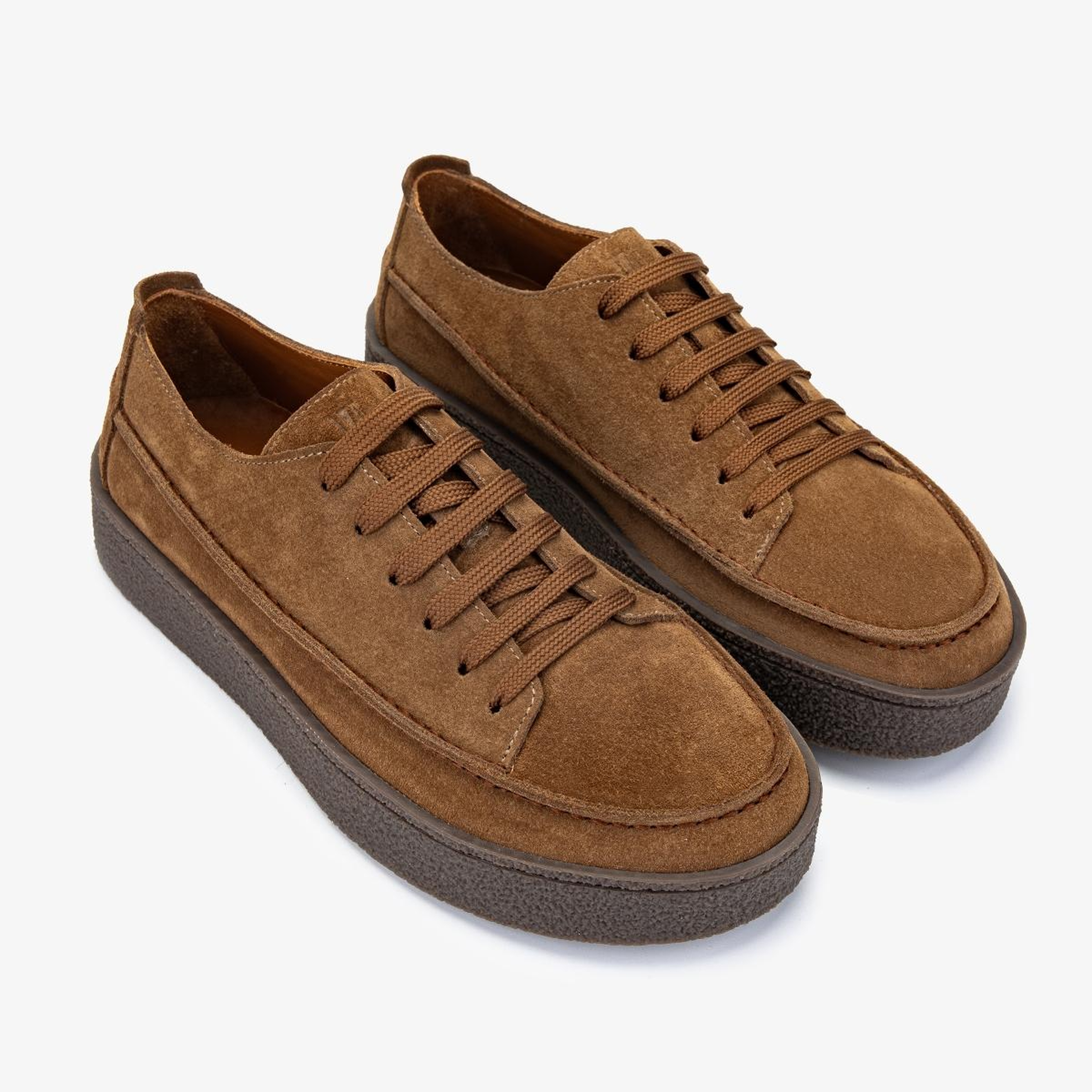 Valmenti Erkek Hakiki Deri Kahverengi Sneakers & Spor Ayakkabı