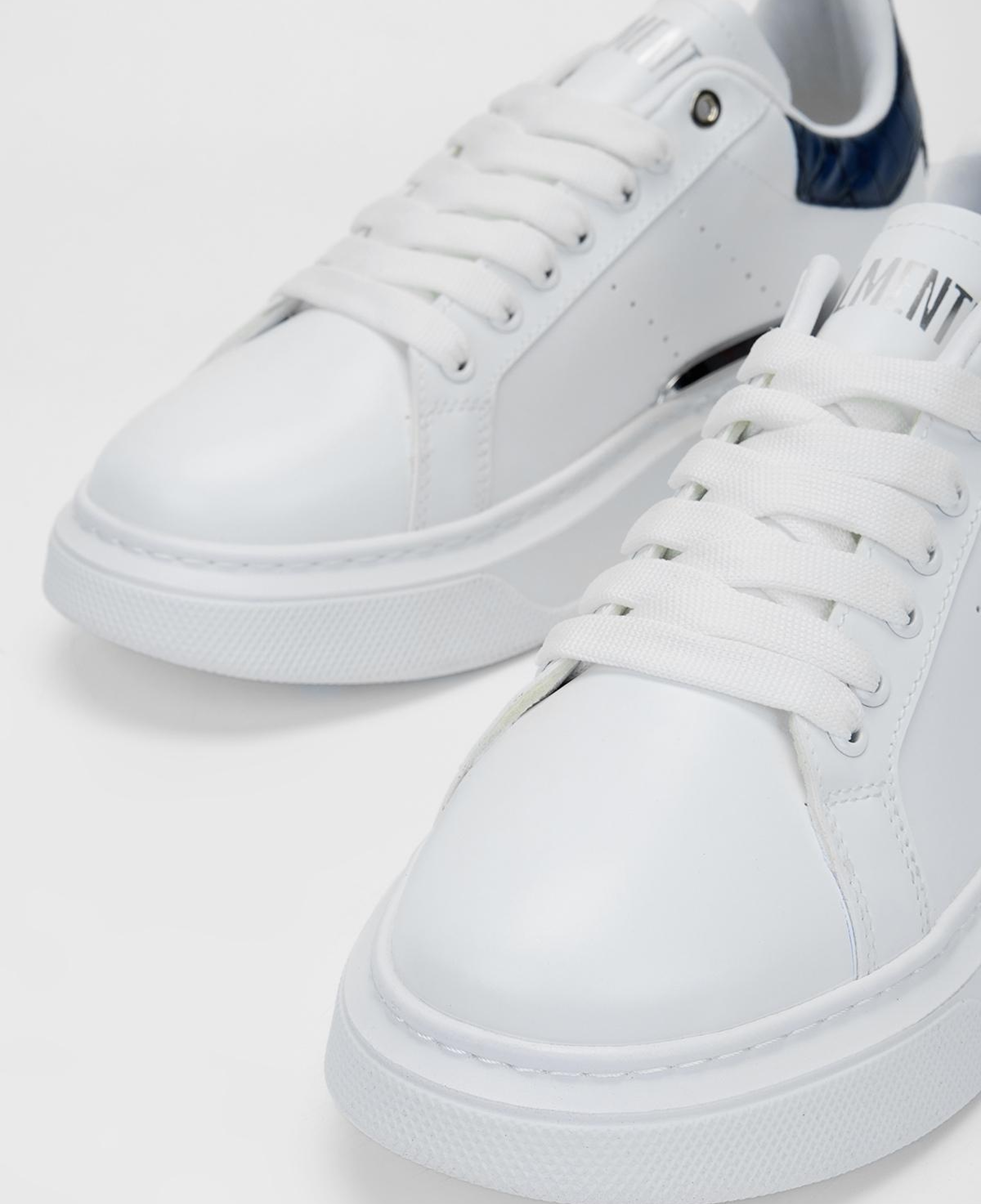 Valmenti Erkek Suni Deri Beyaz Sneakers & Spor Ayakkabı