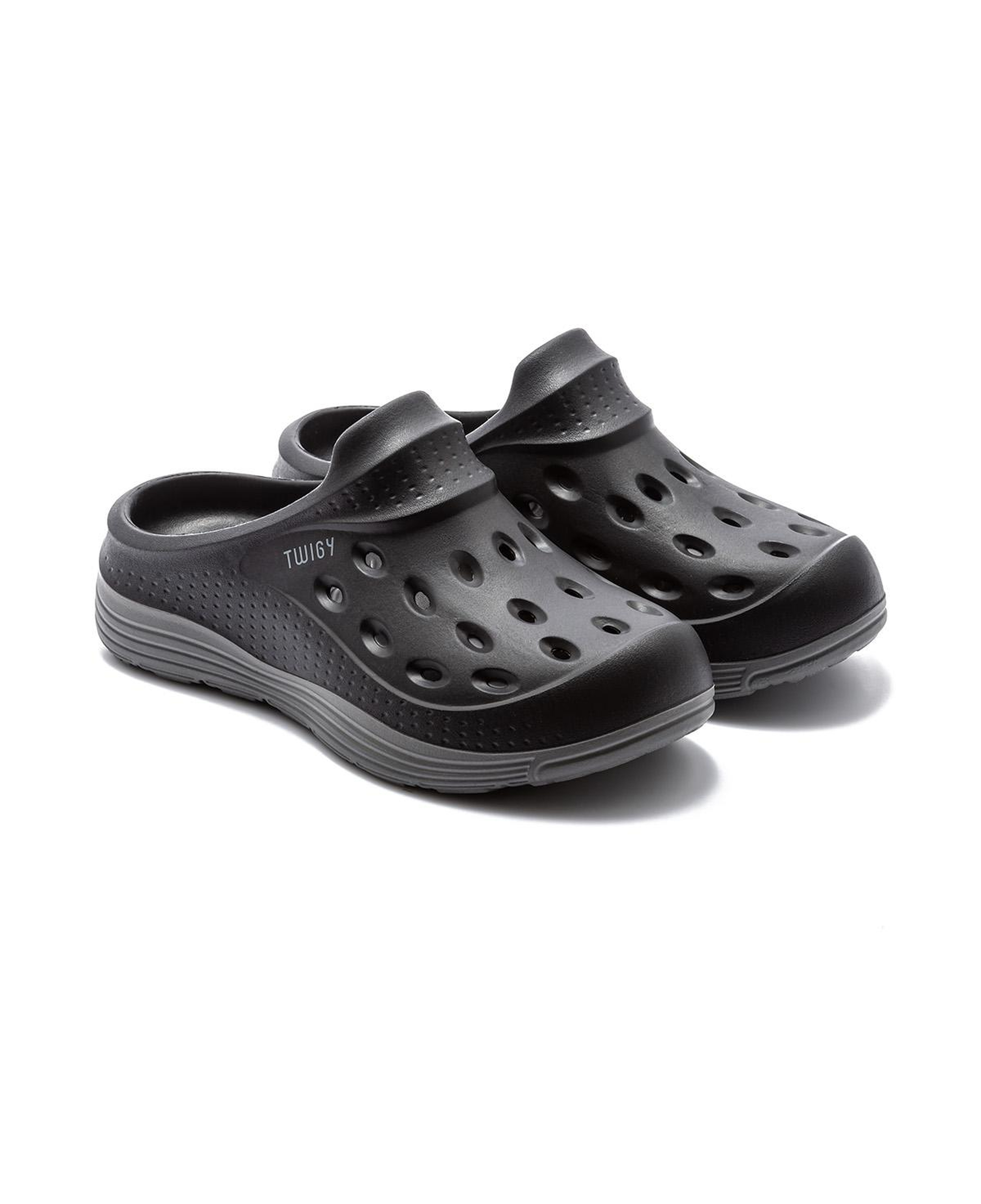 Manuel Erkek Terlik Siyah-Gri 41/45