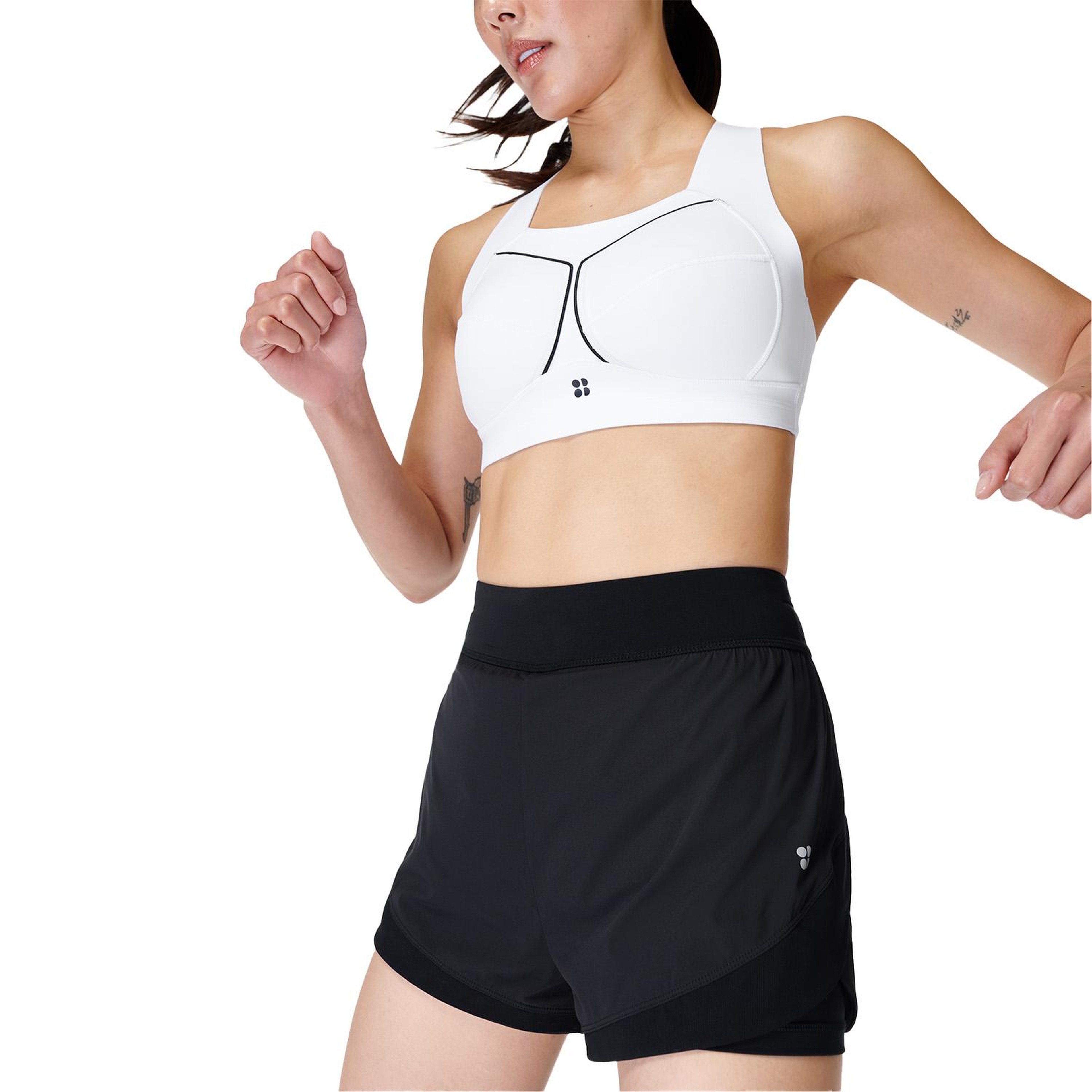 Sweaty Betty Training Day Shorts Kadın Siyah Koşu Şortu