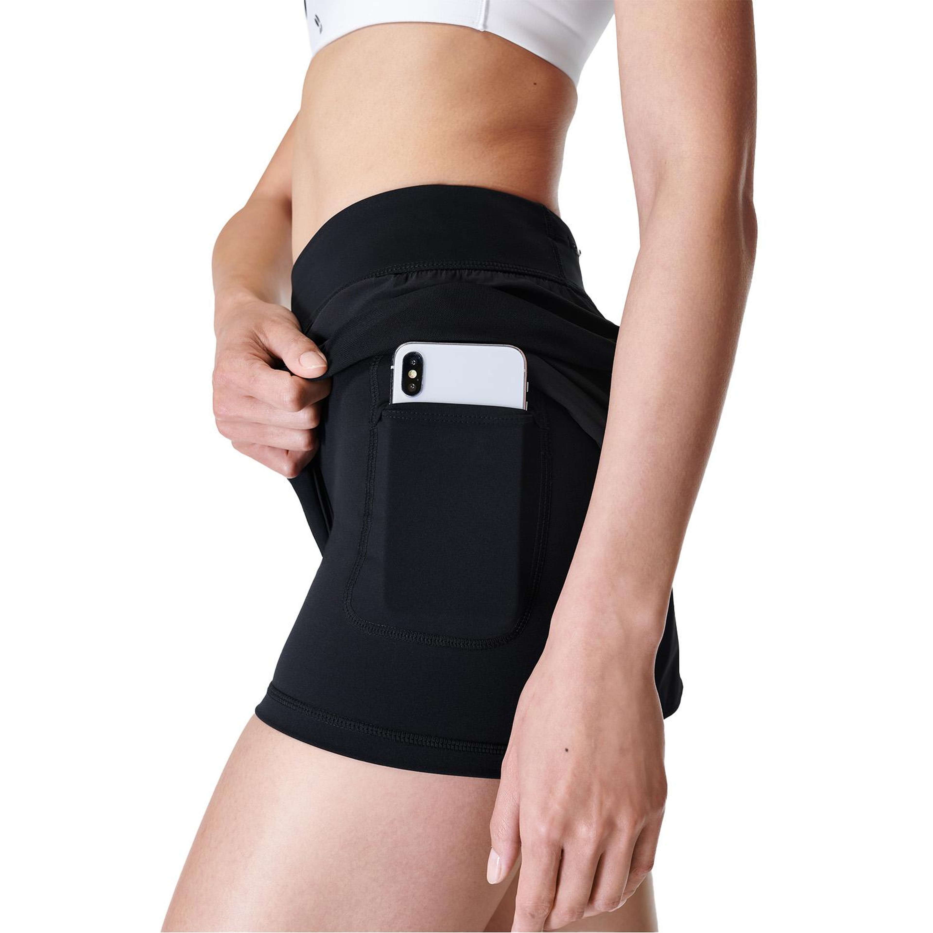 Sweaty Betty Training Day Shorts Kadın Siyah Koşu Şortu