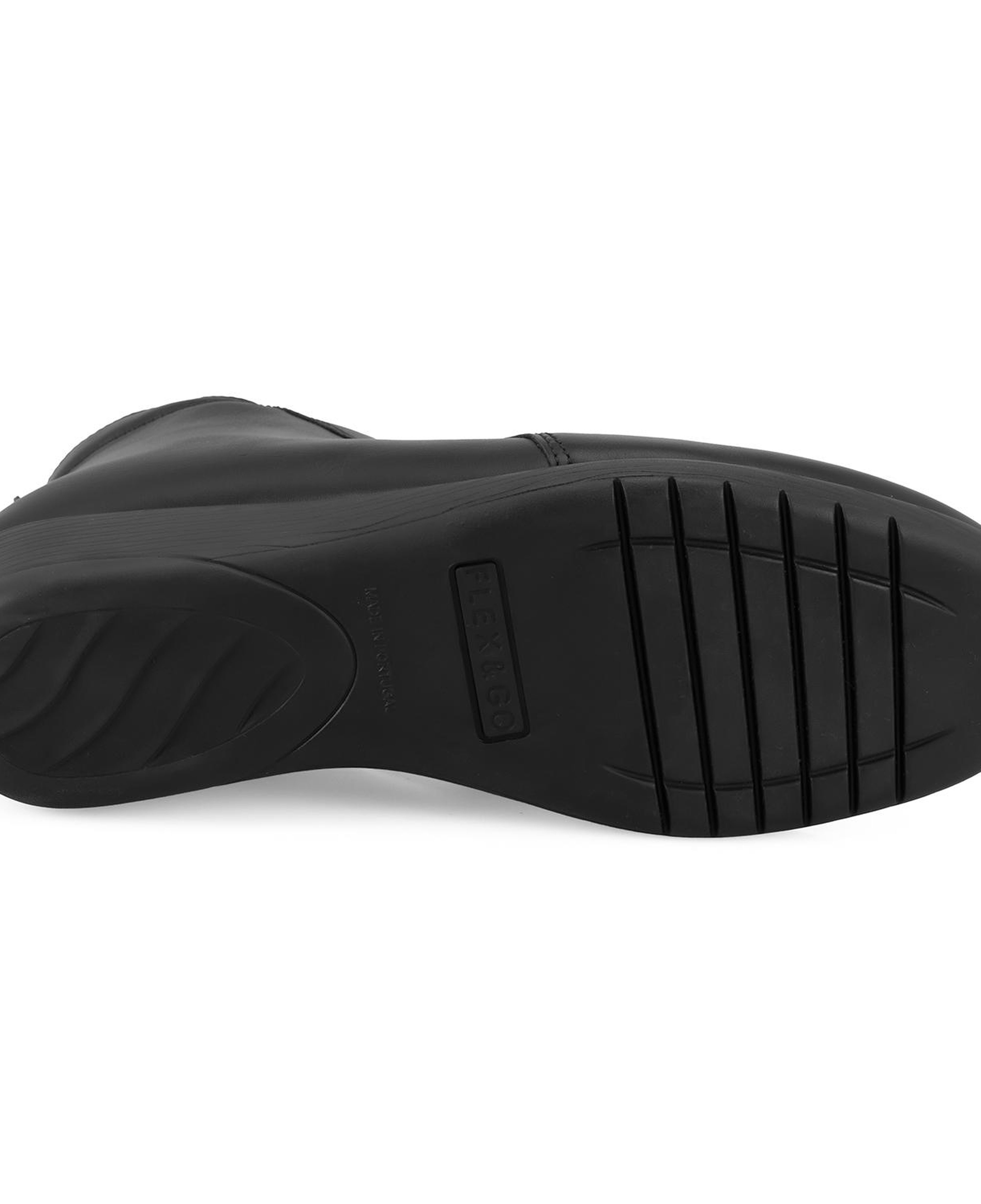 Jalyn Siyah Kadın DesaComfort Fermuarlı Deri Bot