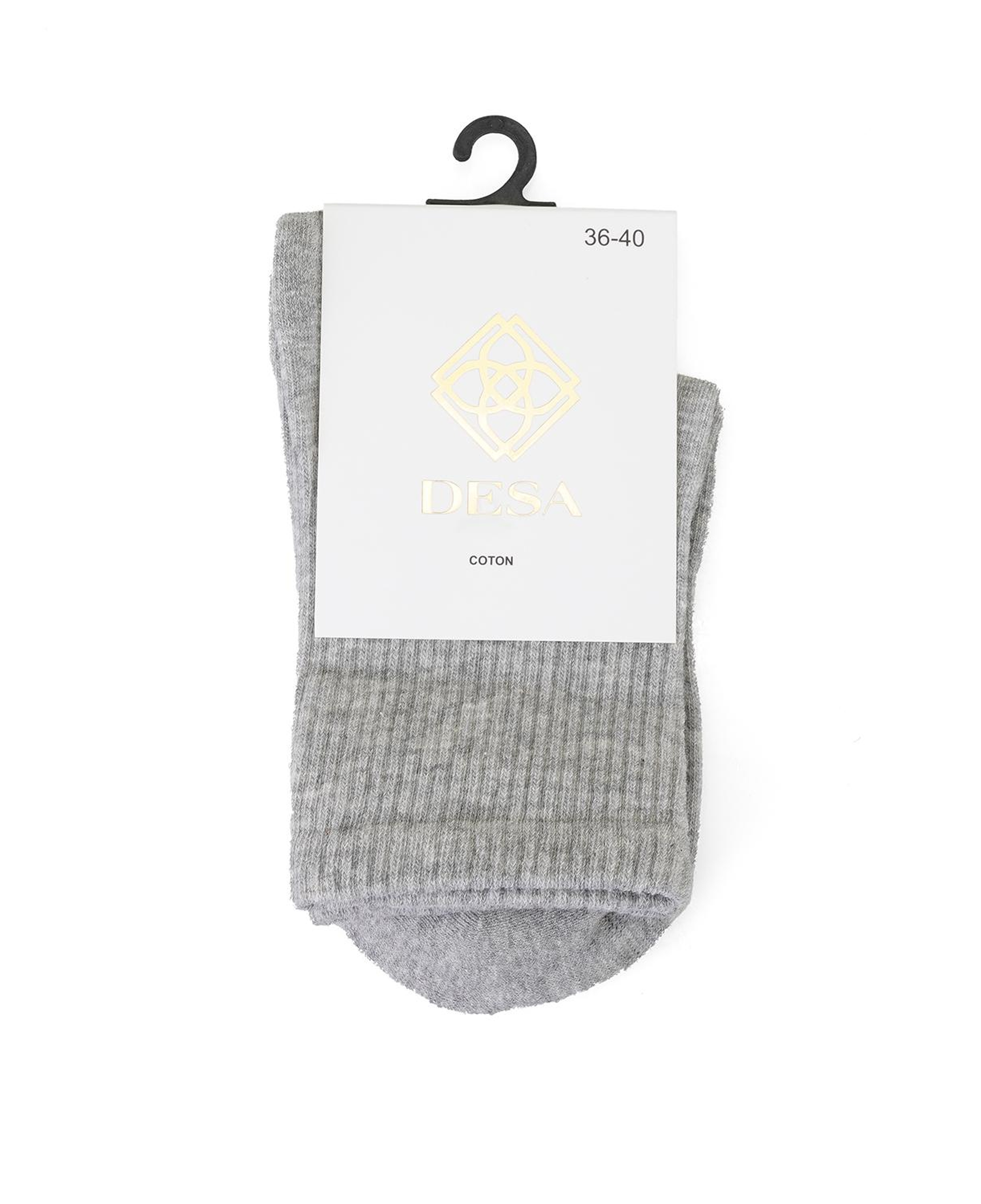 Gri Kadın Bambu Tenis Çorap