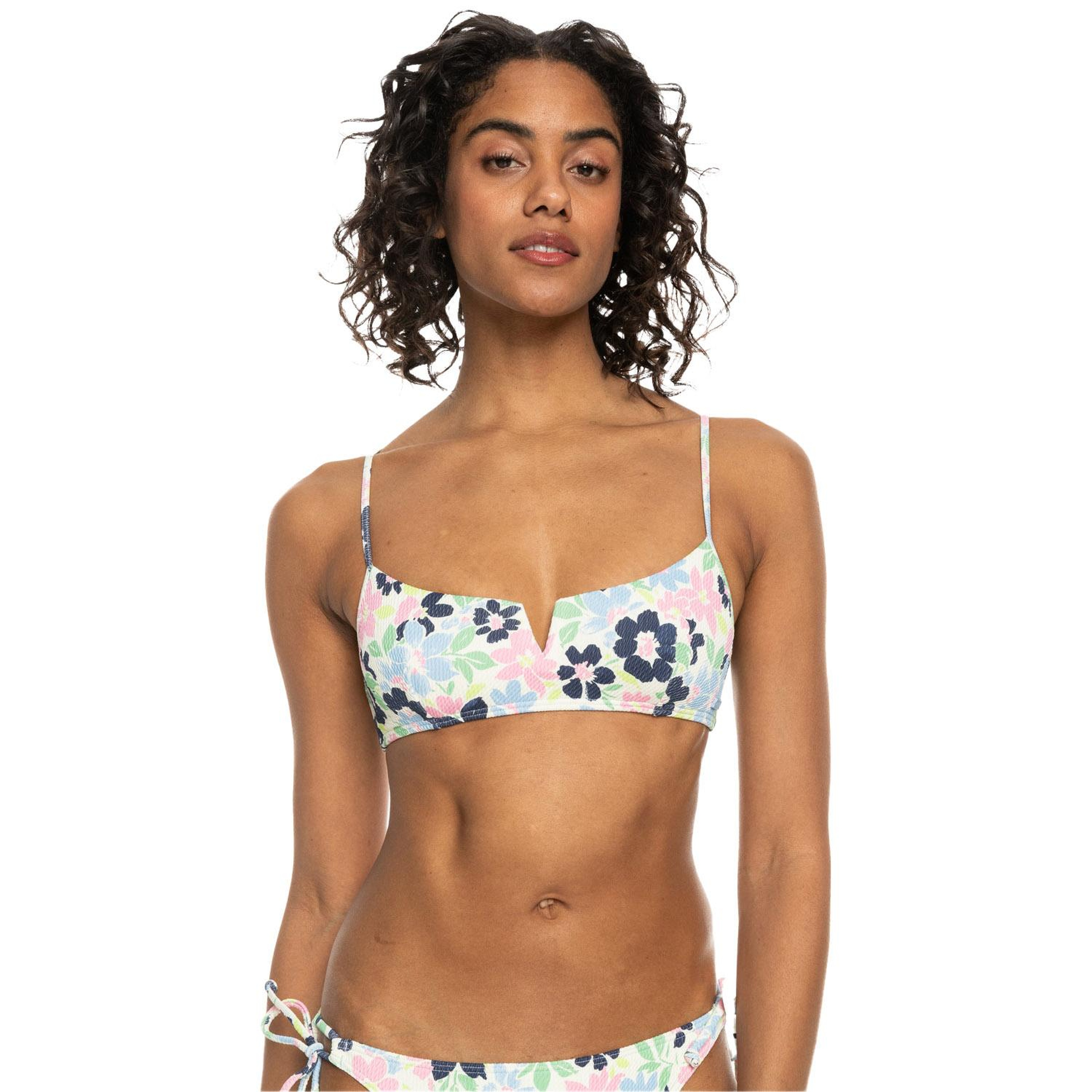 Roxy Wild Floral Bralette Kadın Bikini Üst