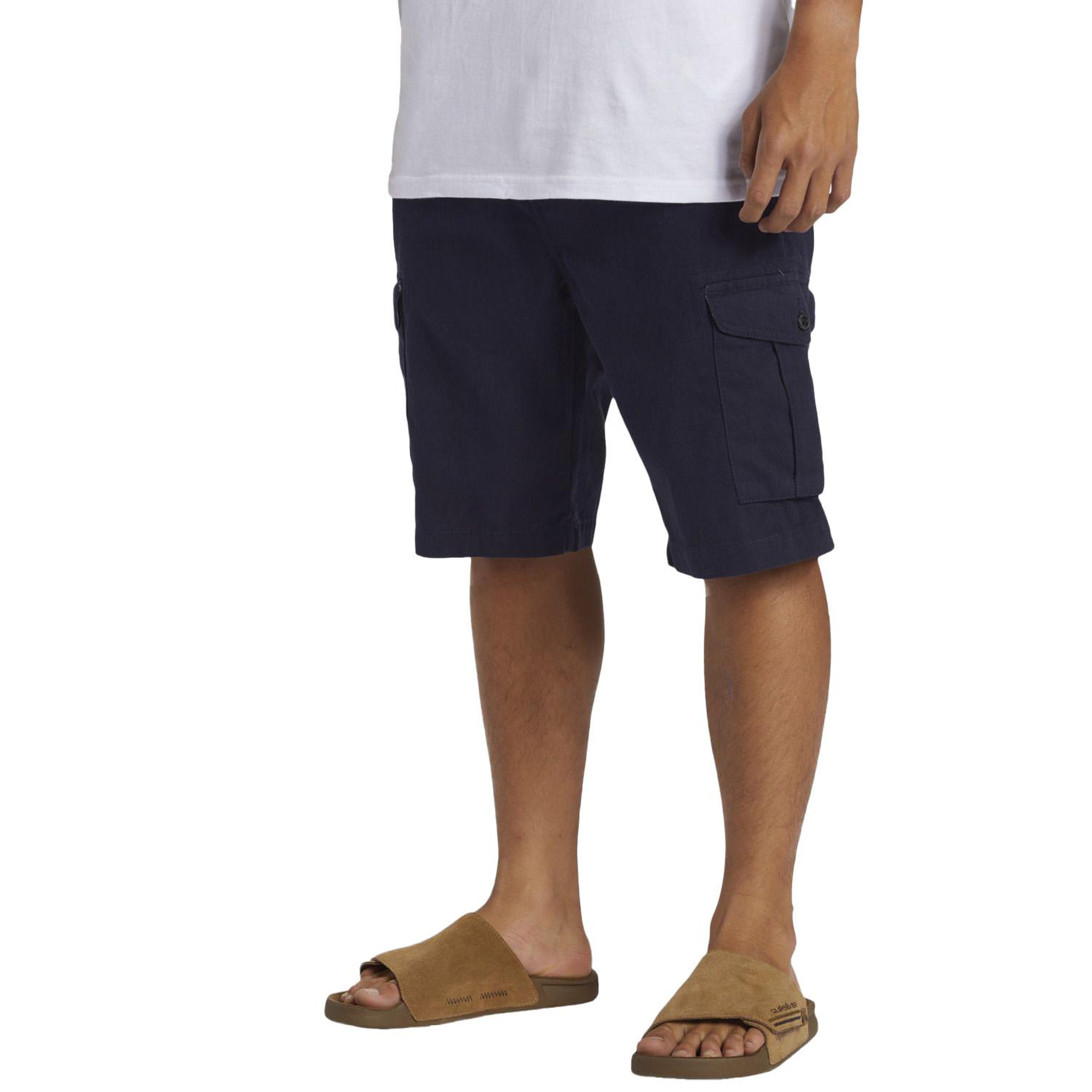 Quiksilver Crucial Battle Cargo Erkek Mavi Walkshort