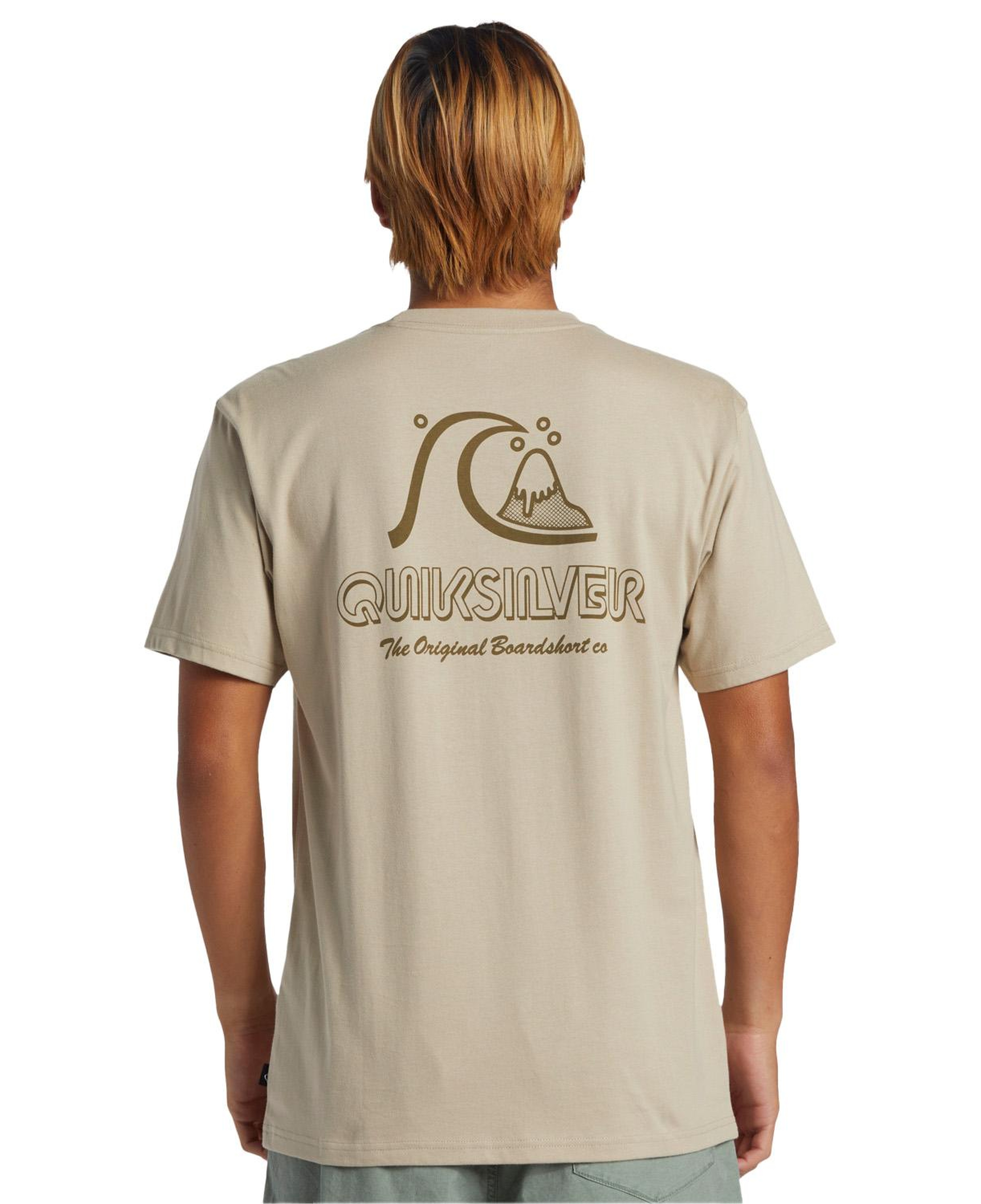 Quiksilver The Original Boardshort Mor Erkek Bej Tişört