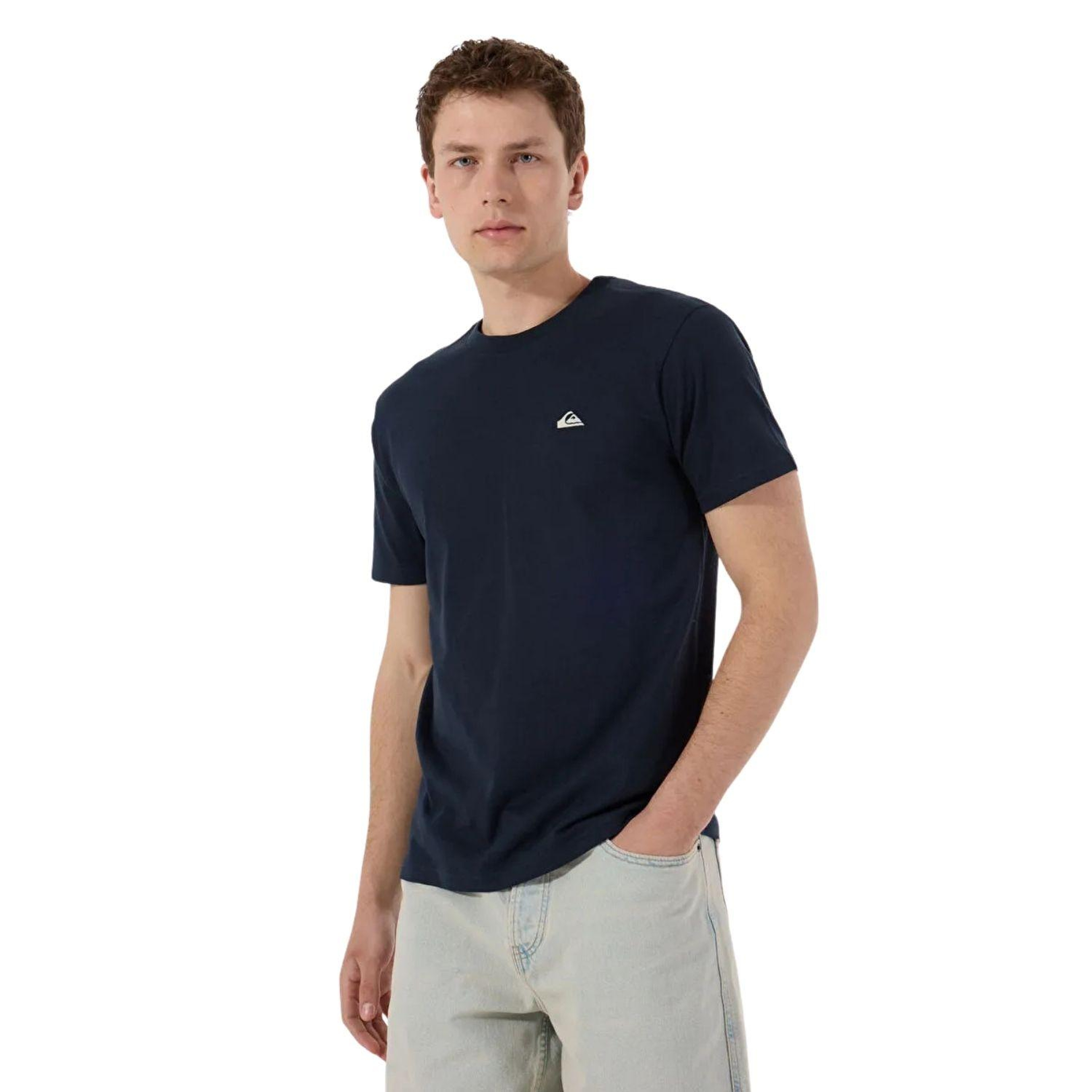 Quiksilver Basic Young Erkek Mavi Tişört