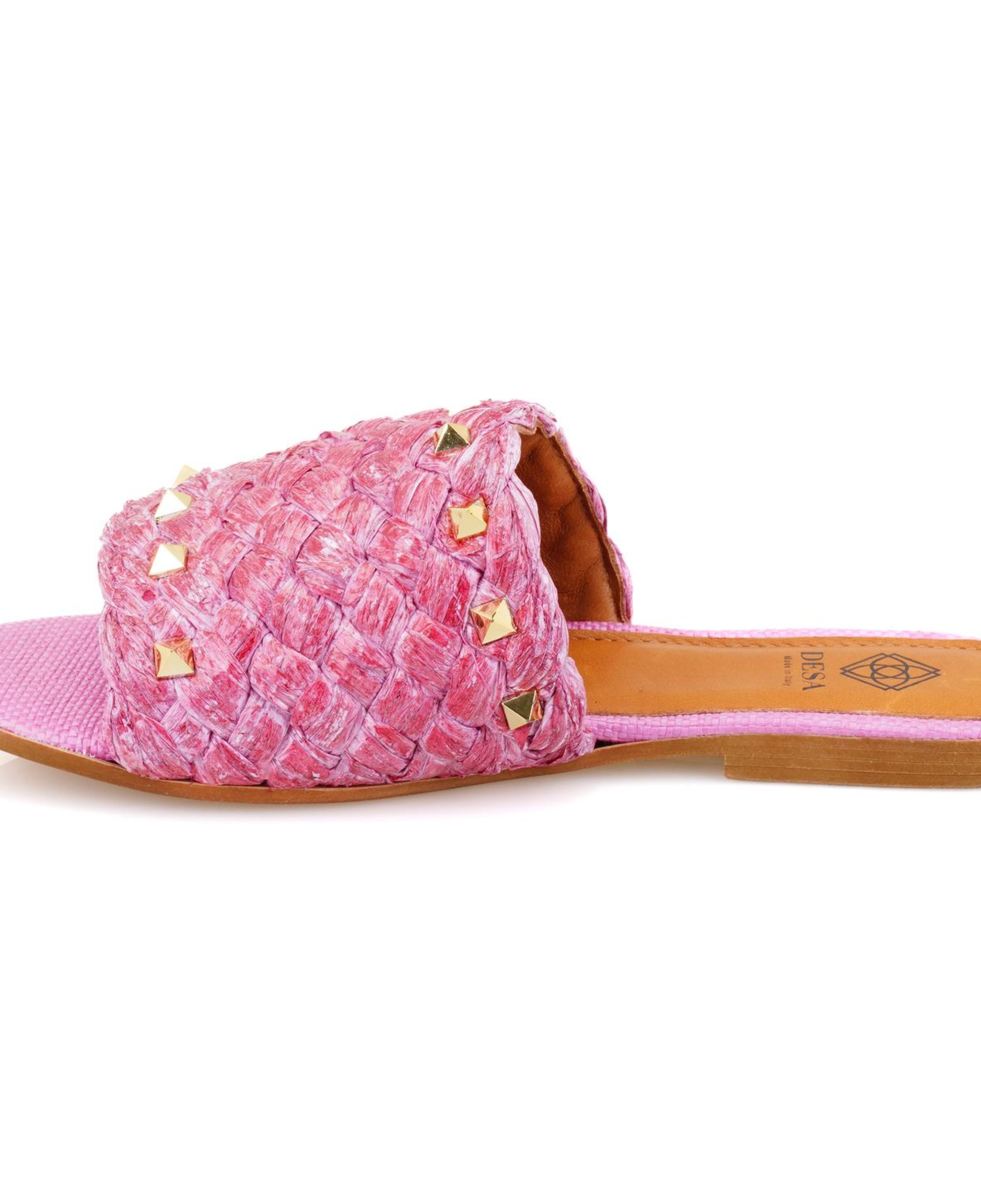 Kadın Kahve Hasır Terlik