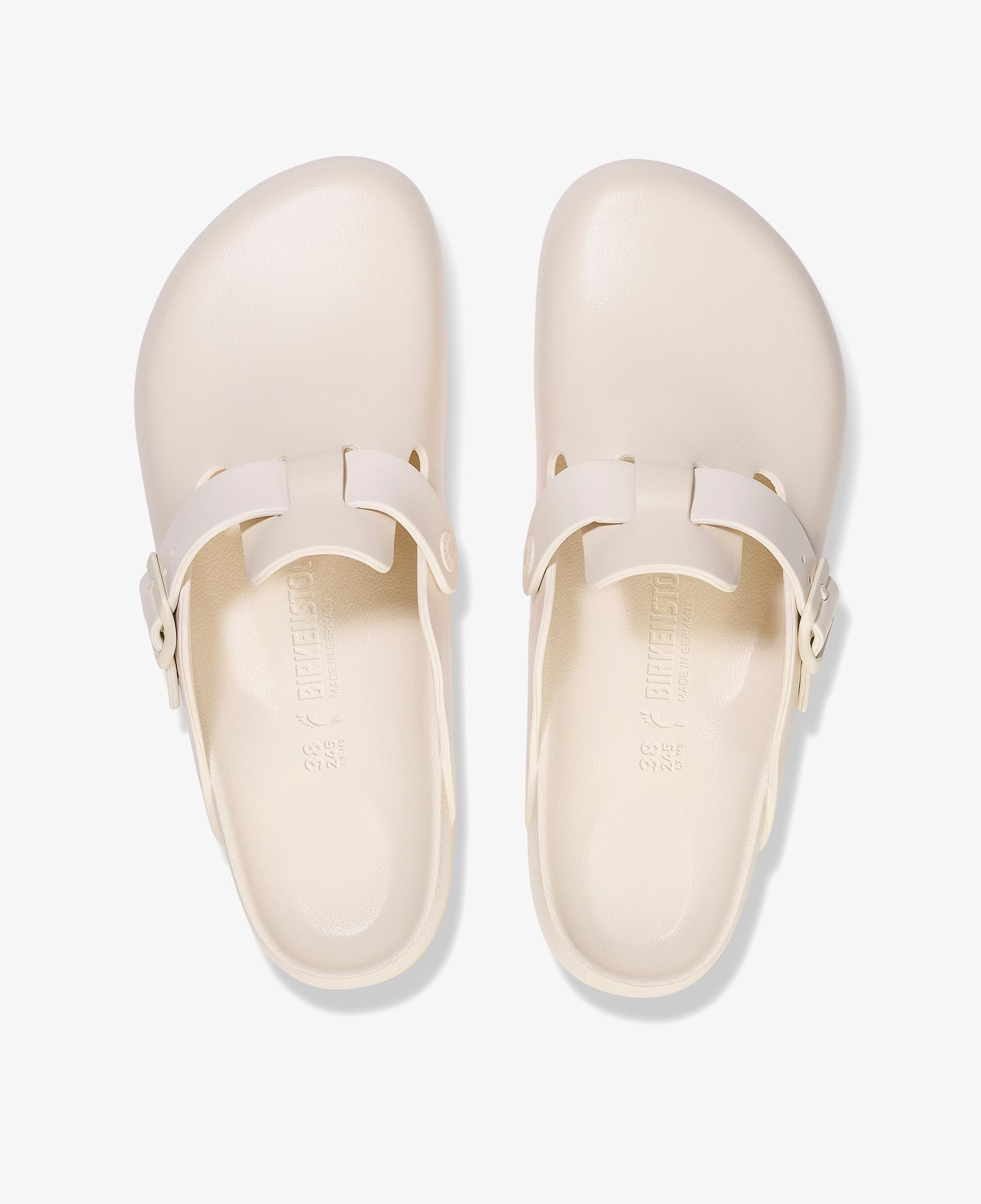Birkenstock Boston Eva Erkek Krem Terlik