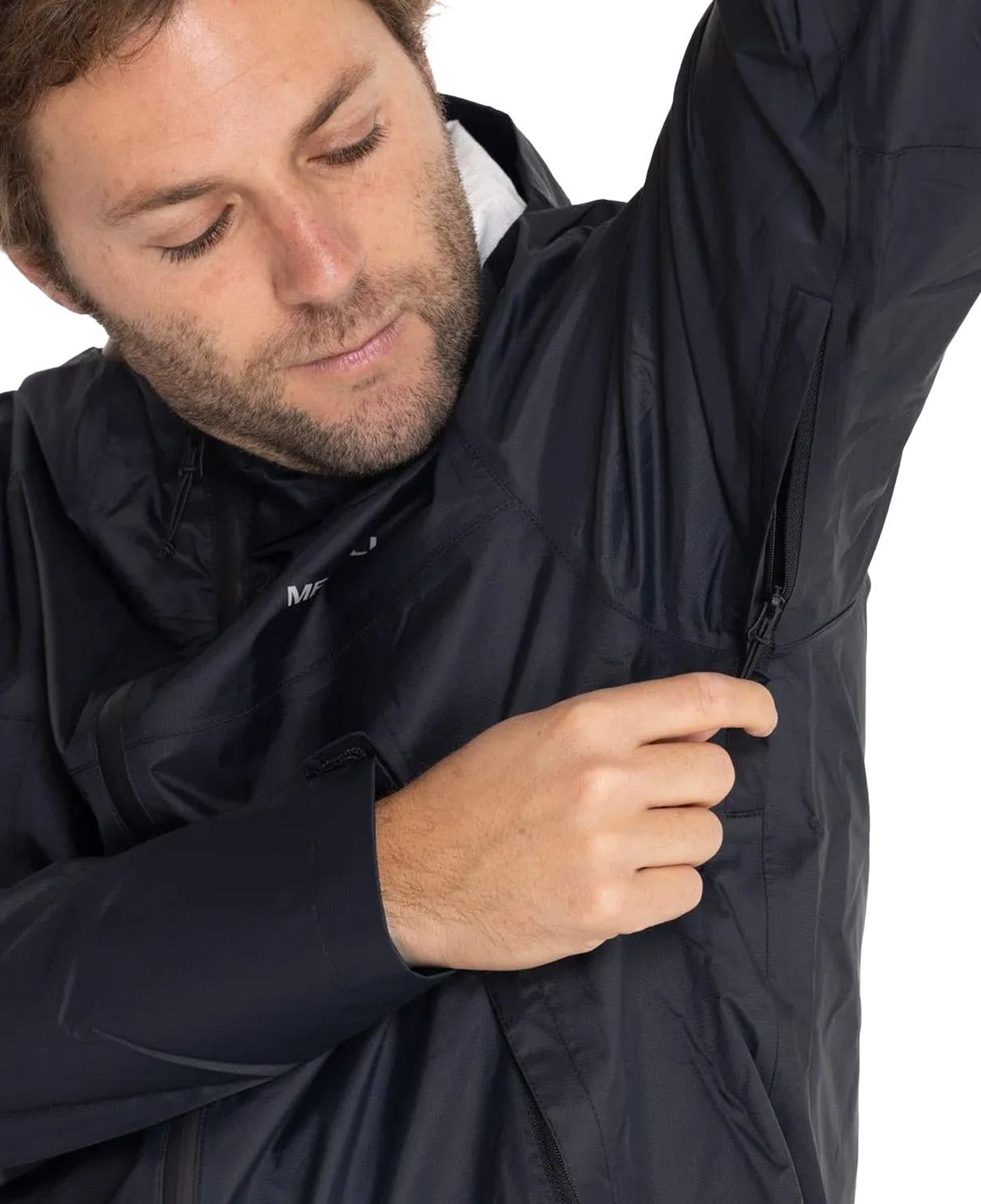 Merrell Fallon Rain Shell Erkek Siyah Yağmurluk