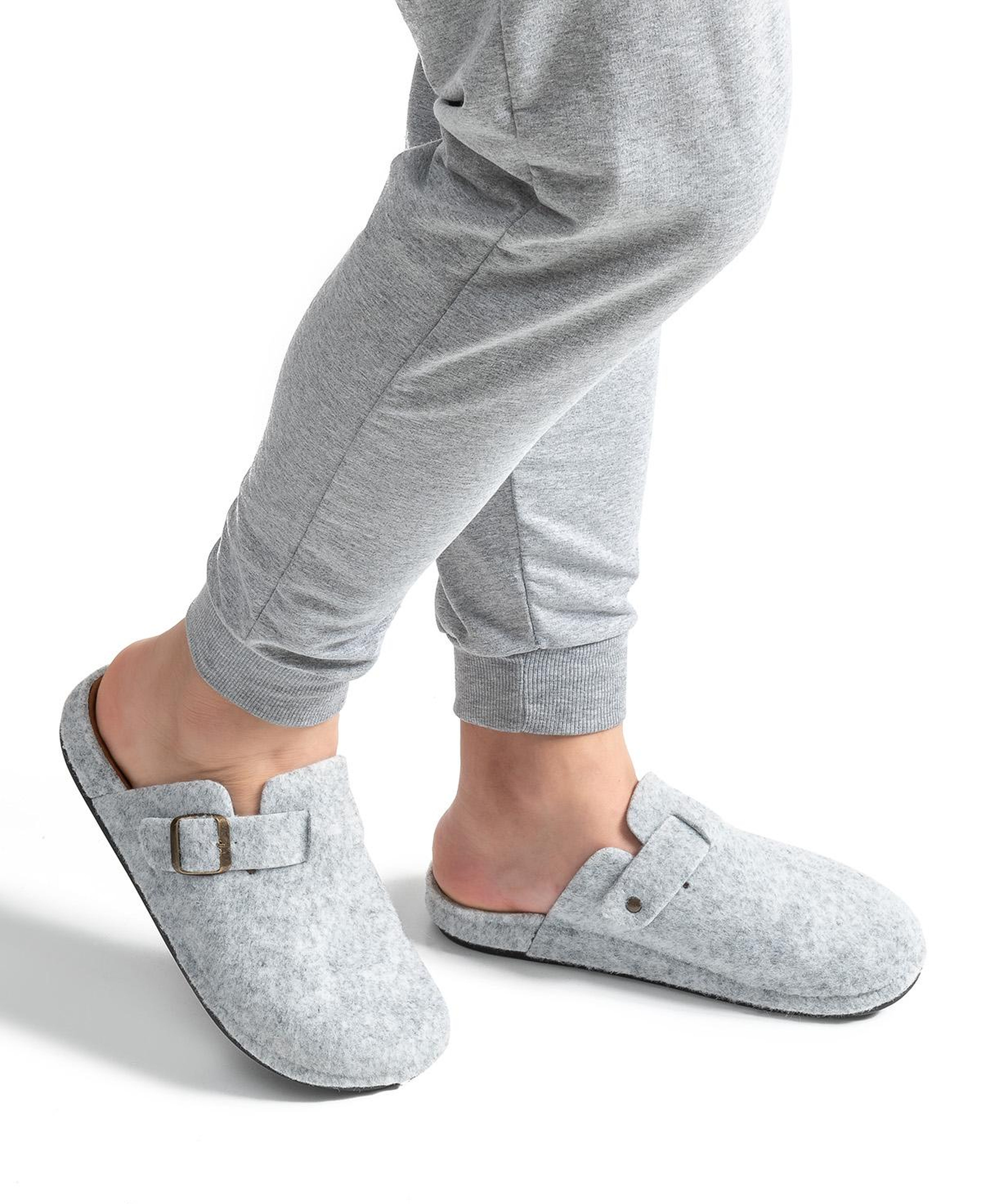 Manu Erkek Ev Terliği Gri 41/45