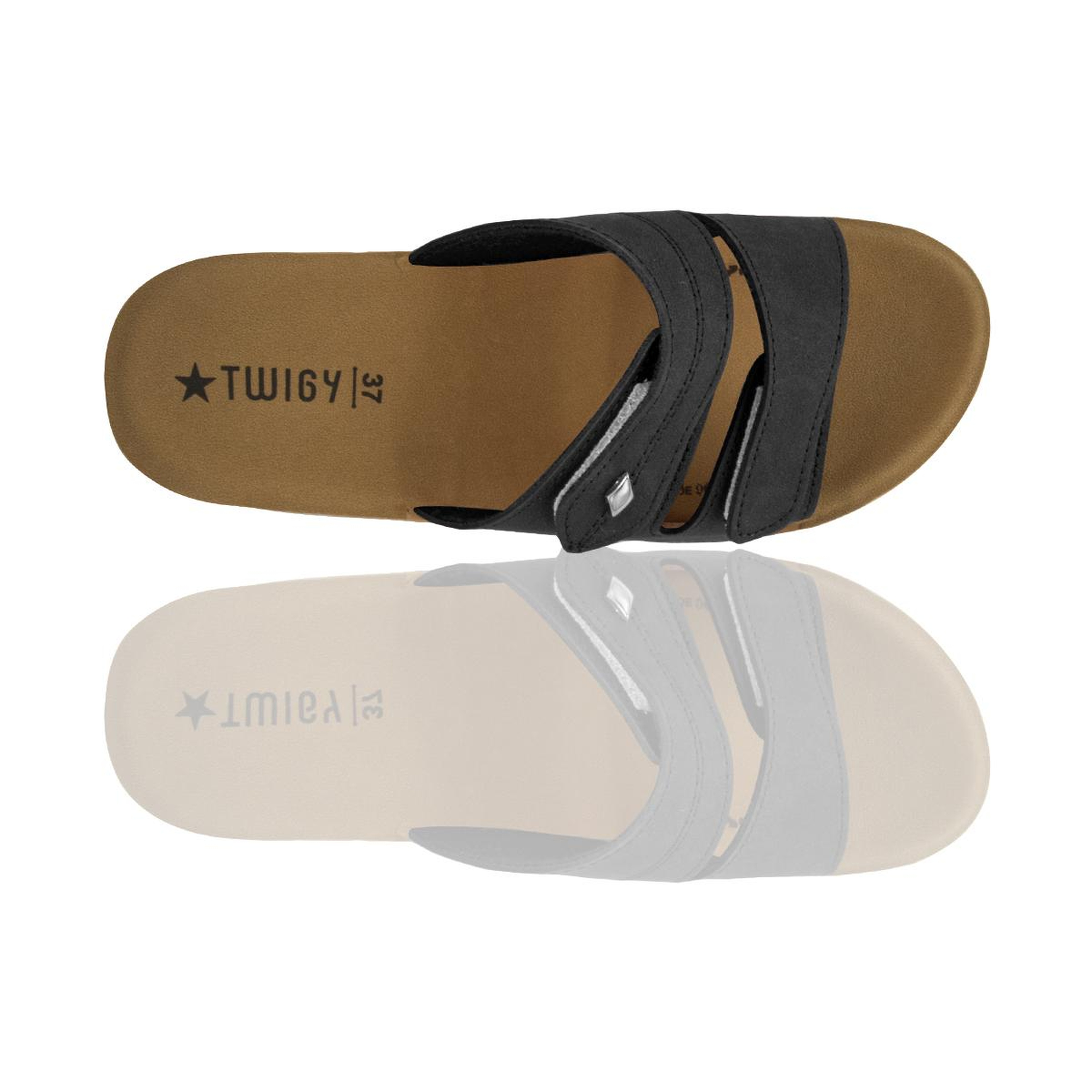 İnci Kadın Terlik Siyah 36/40